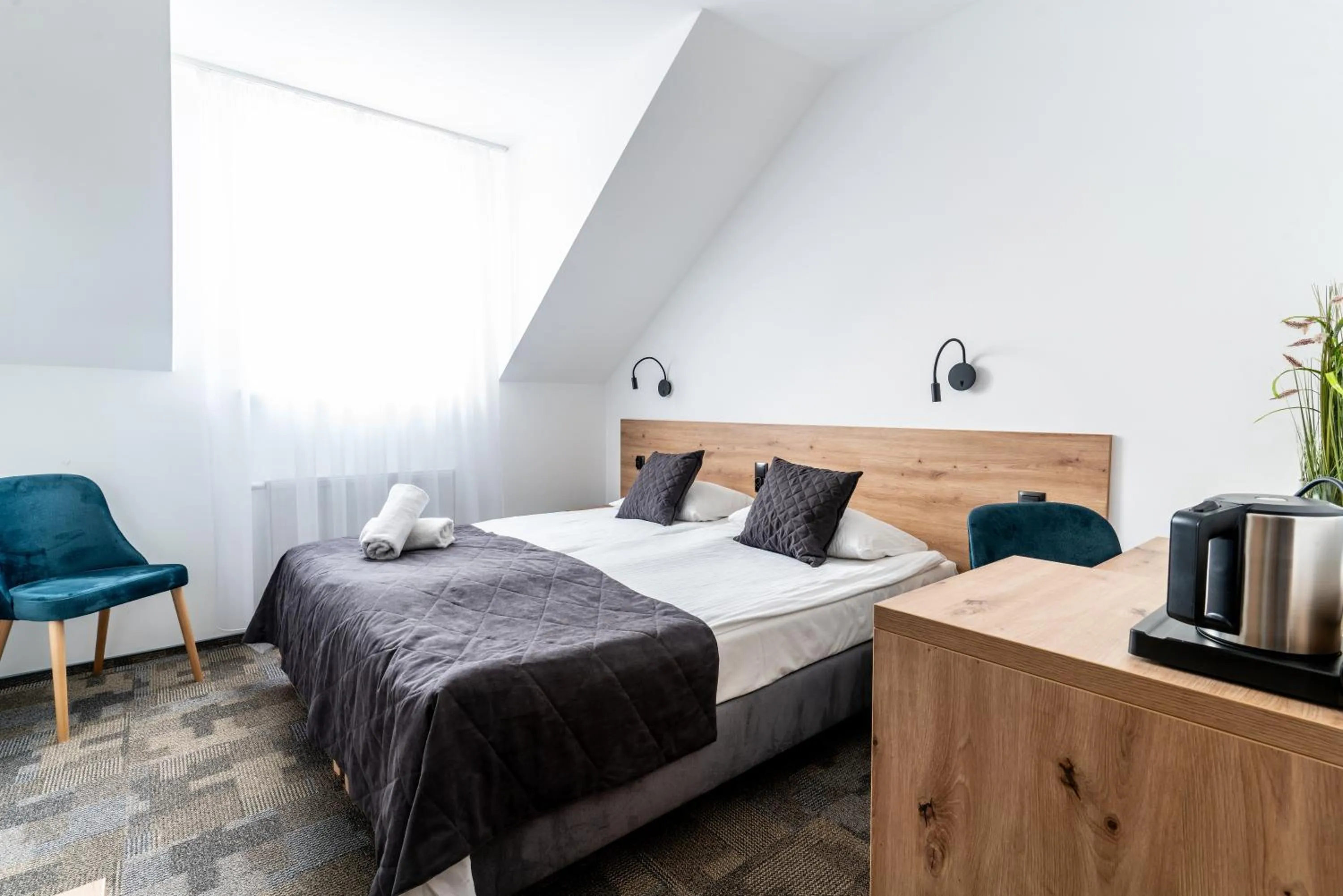 Bed in Pirat Hotel & SPA-hotel z basenem