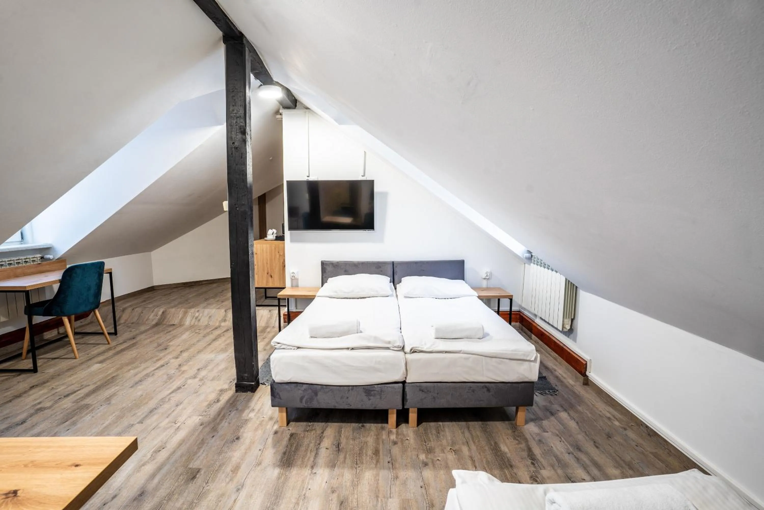 Bed in Pirat Hotel & SPA-hotel z basenem