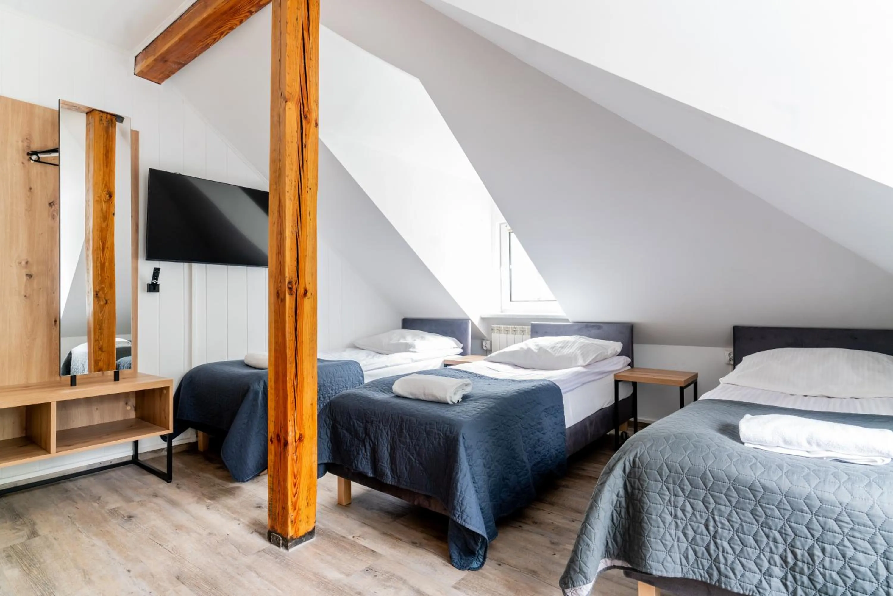 Bed in Pirat Hotel & SPA-hotel z basenem