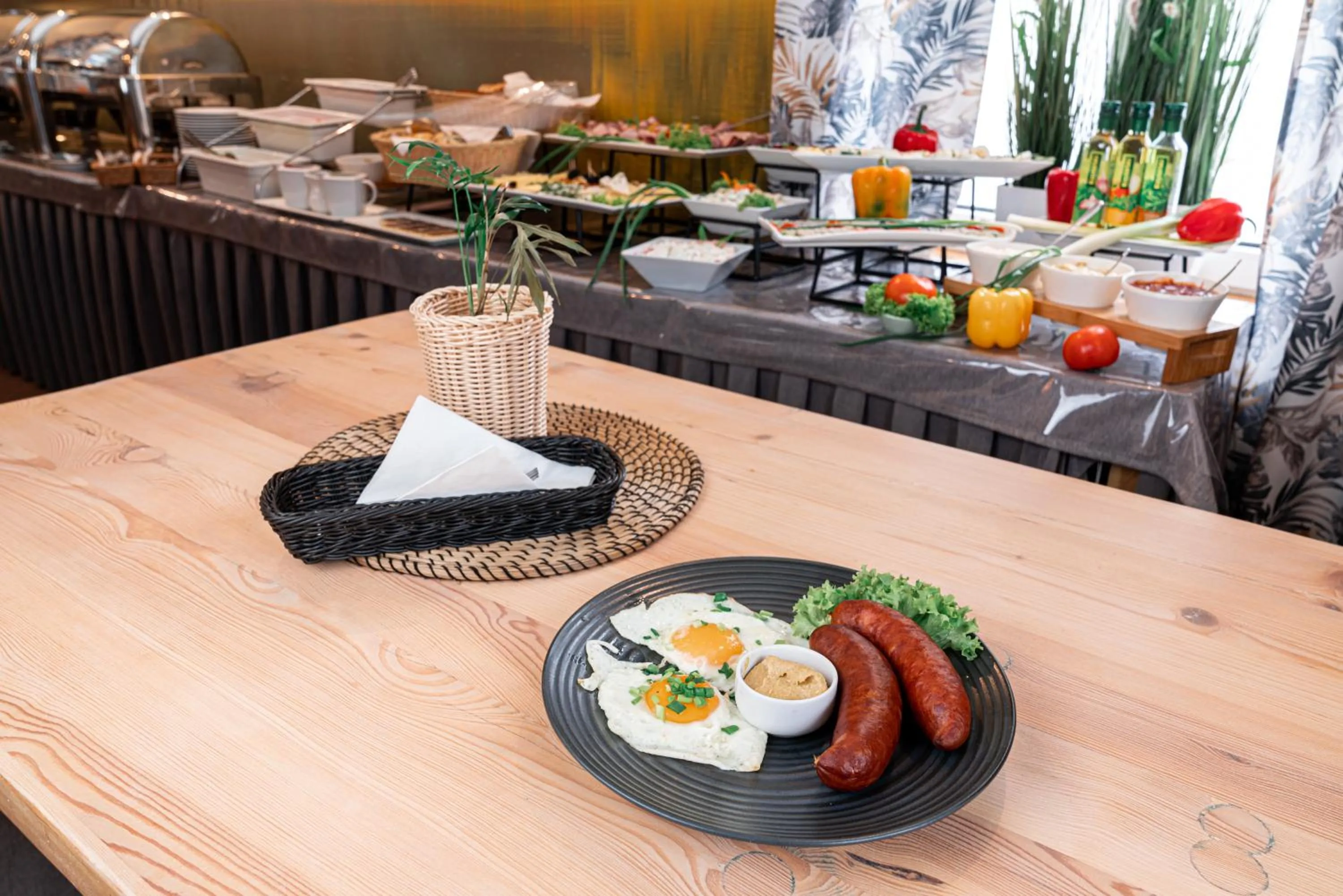 Food and drinks in Pirat Hotel & SPA-hotel z basenem