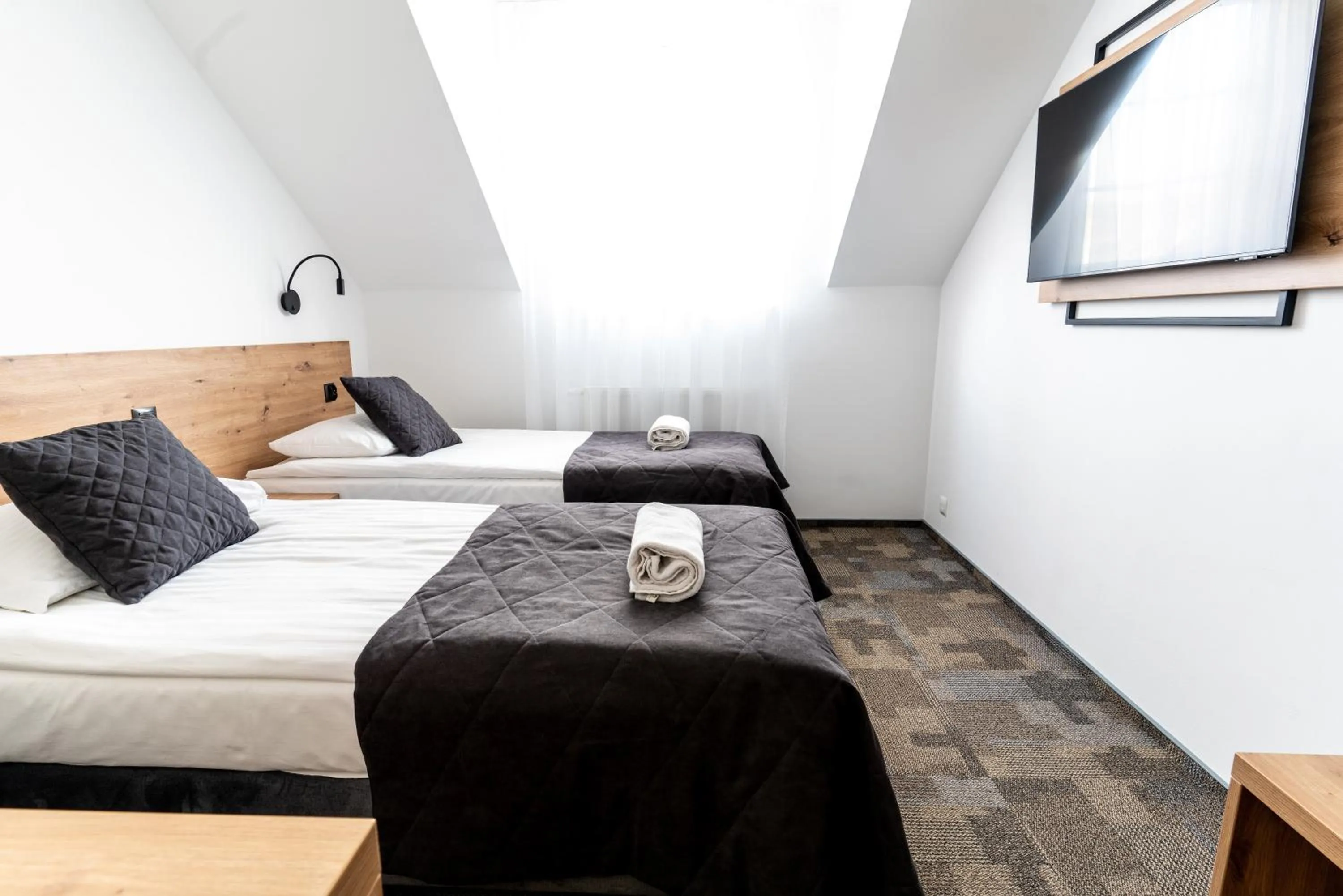 Bed in Pirat Hotel & SPA-hotel z basenem