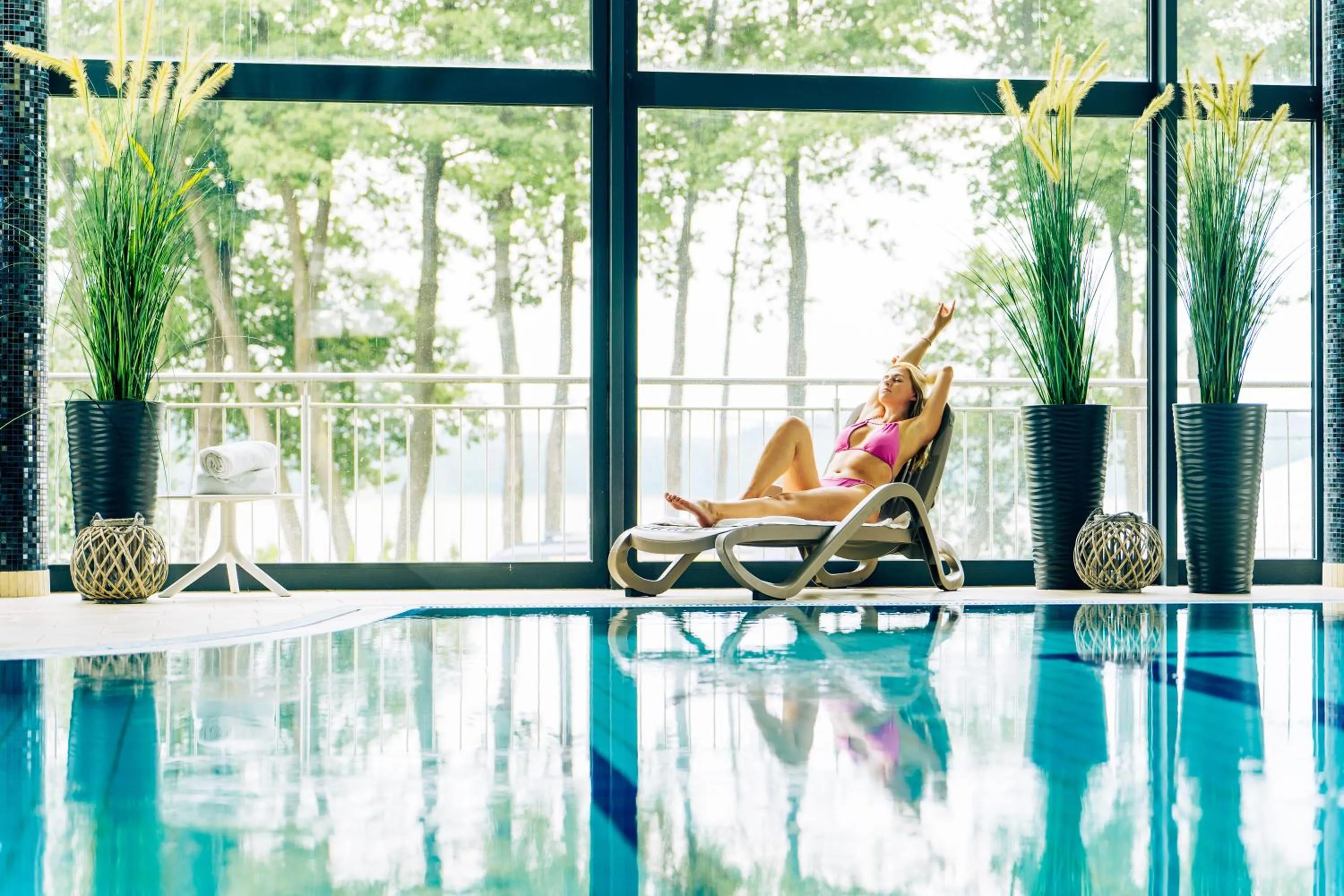 Swimming pool in Pirat Hotel & SPA-hotel z basenem