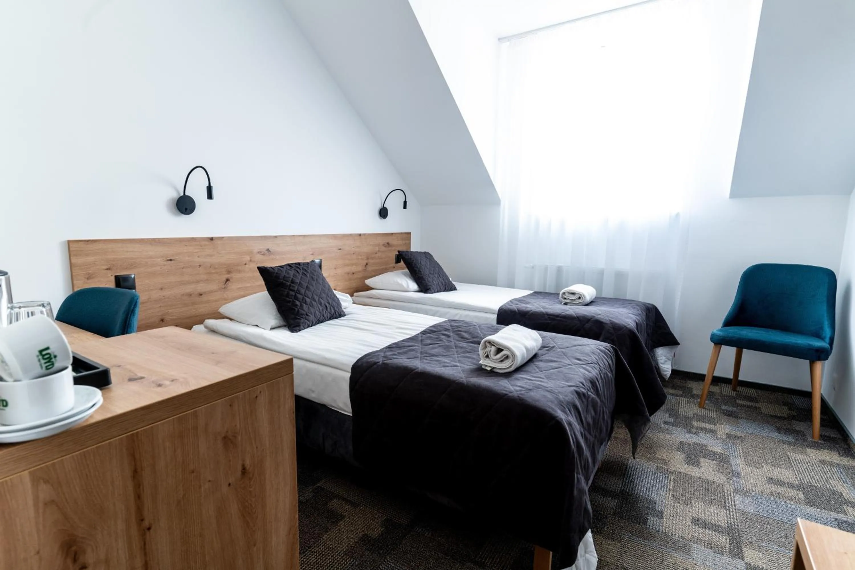 Bed in Pirat Hotel & SPA-hotel z basenem