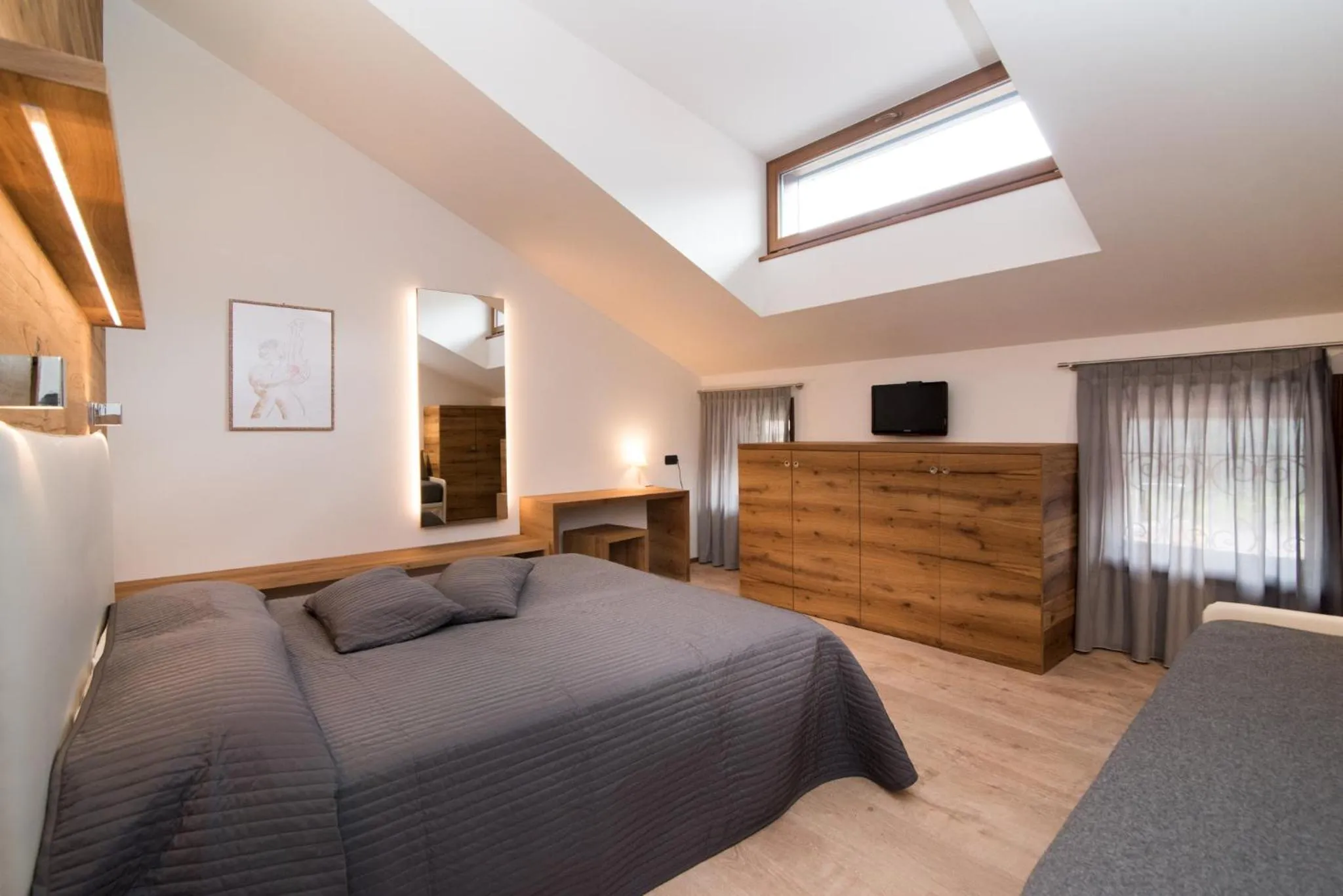 Bed in Hotel Ferrovia