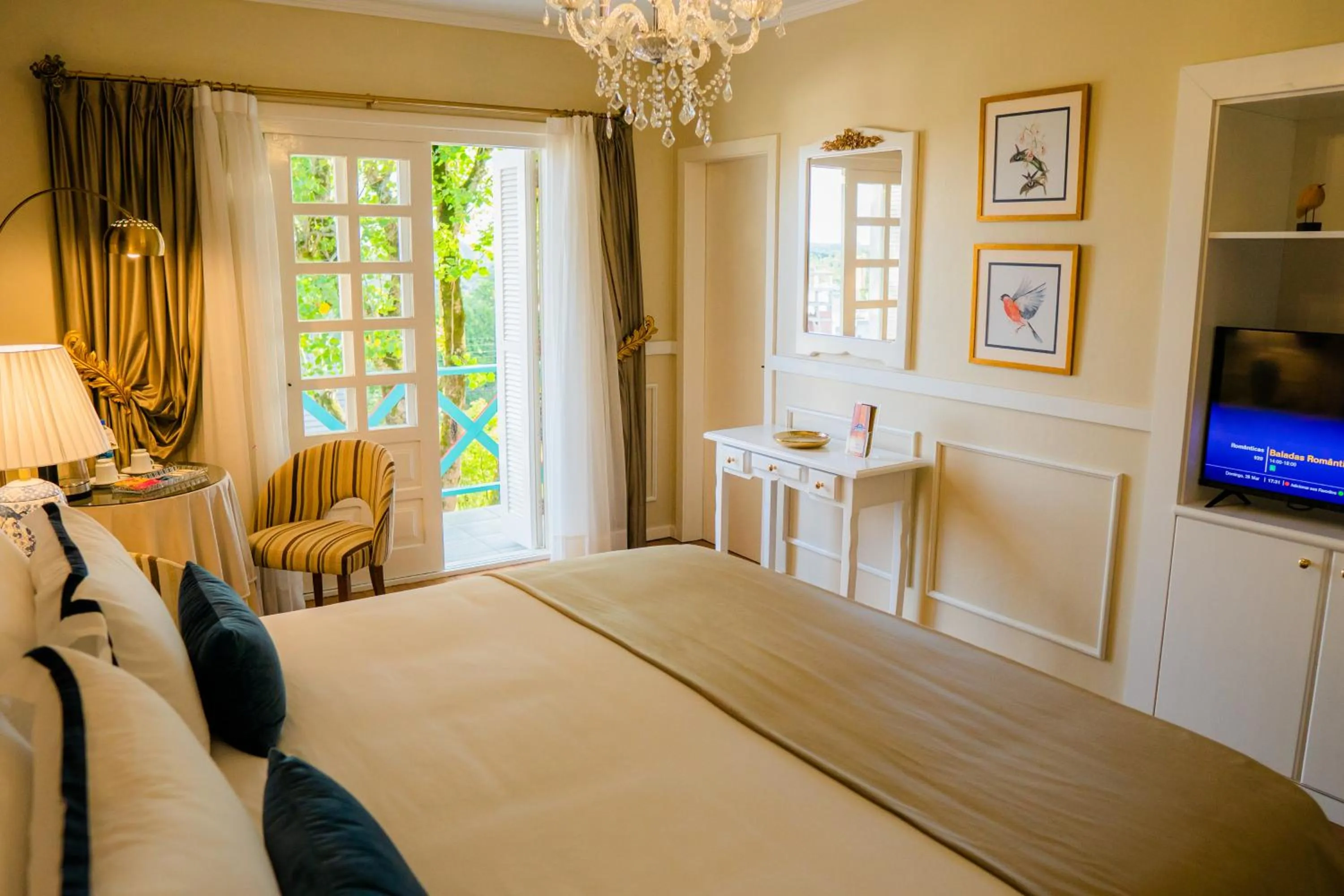 TV and multimedia, Bed in Hotel Pousada da Neve