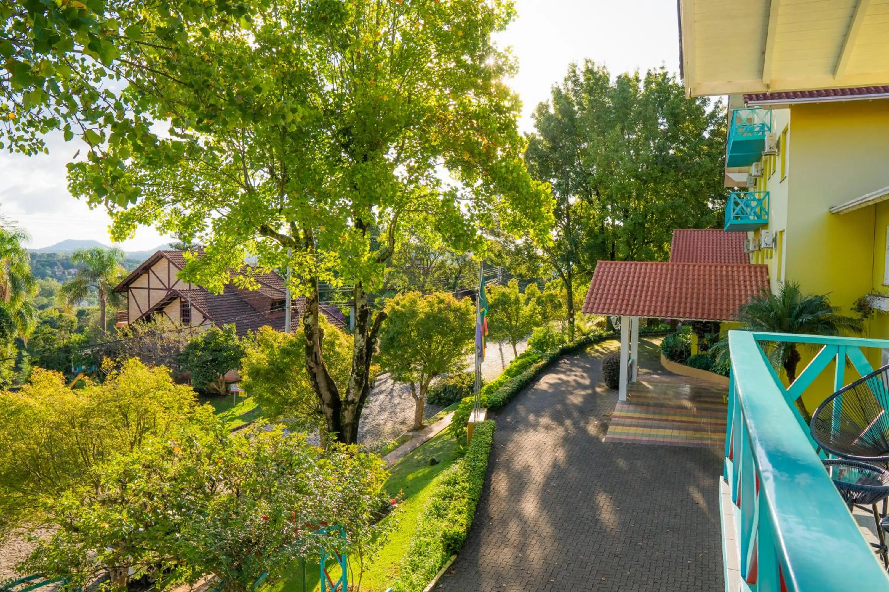 Balcony/Terrace in Hotel Pousada da Neve