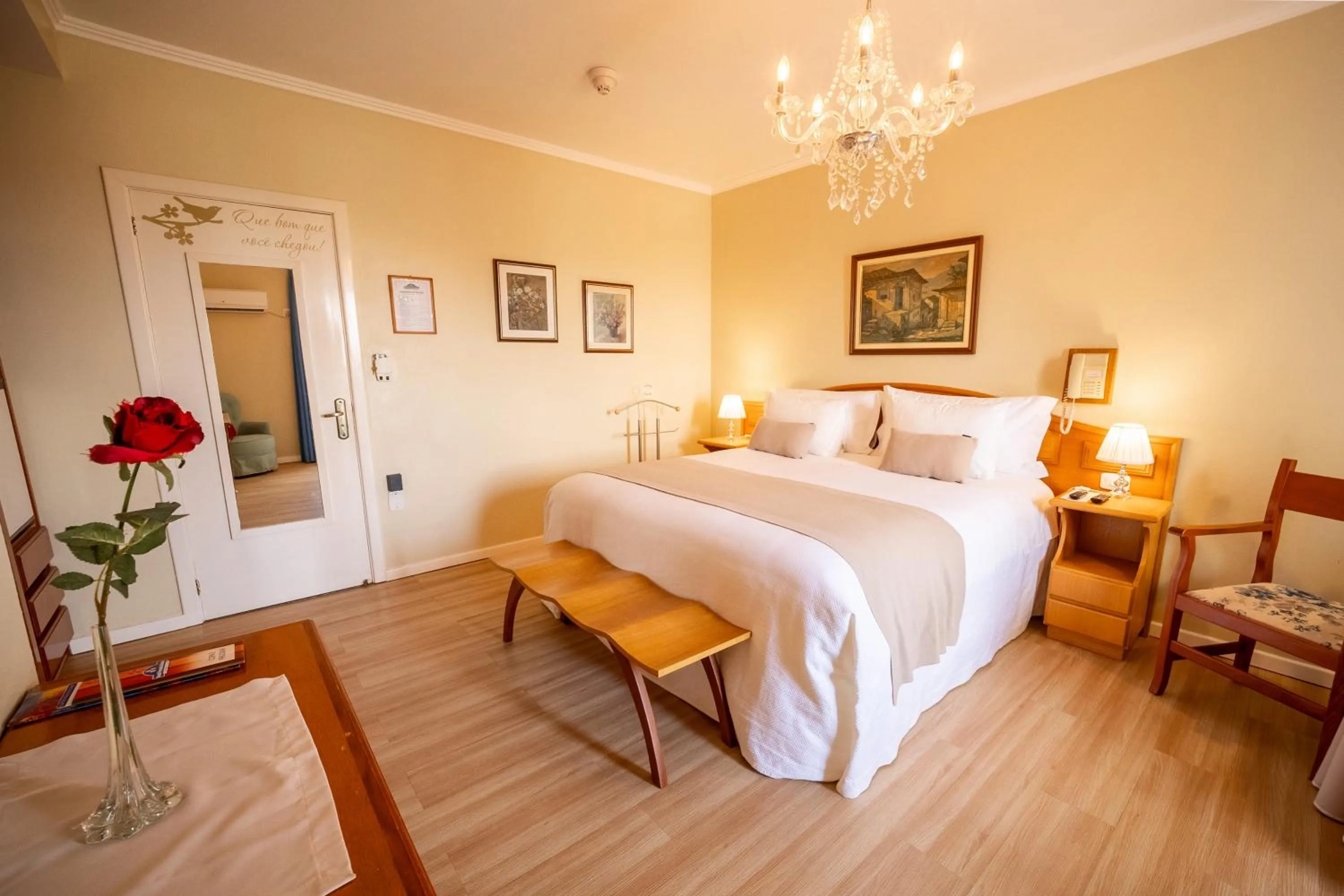 Bedroom, Bed in Hotel Pousada da Neve