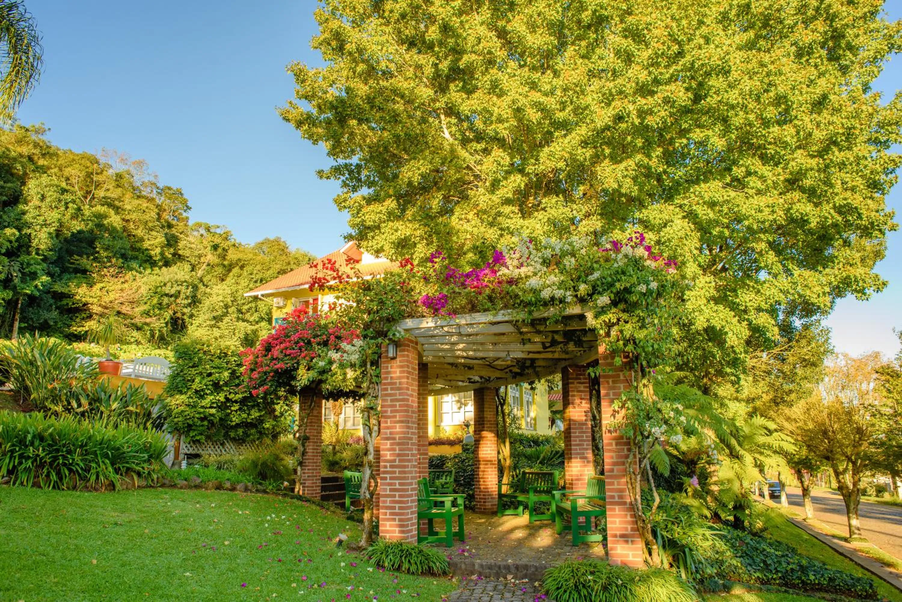 Garden in Hotel Pousada da Neve