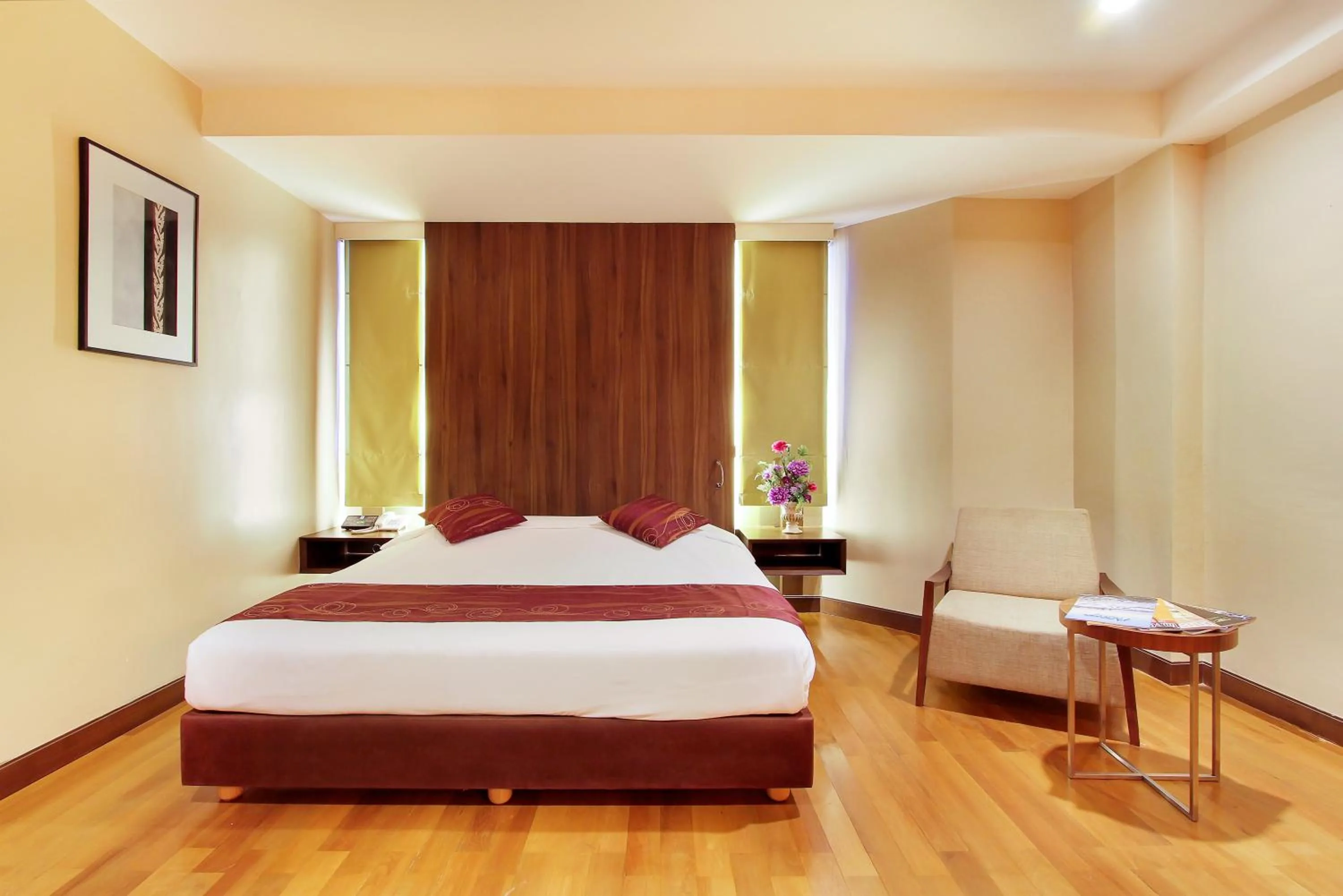 Bed in Bally Suite Silom