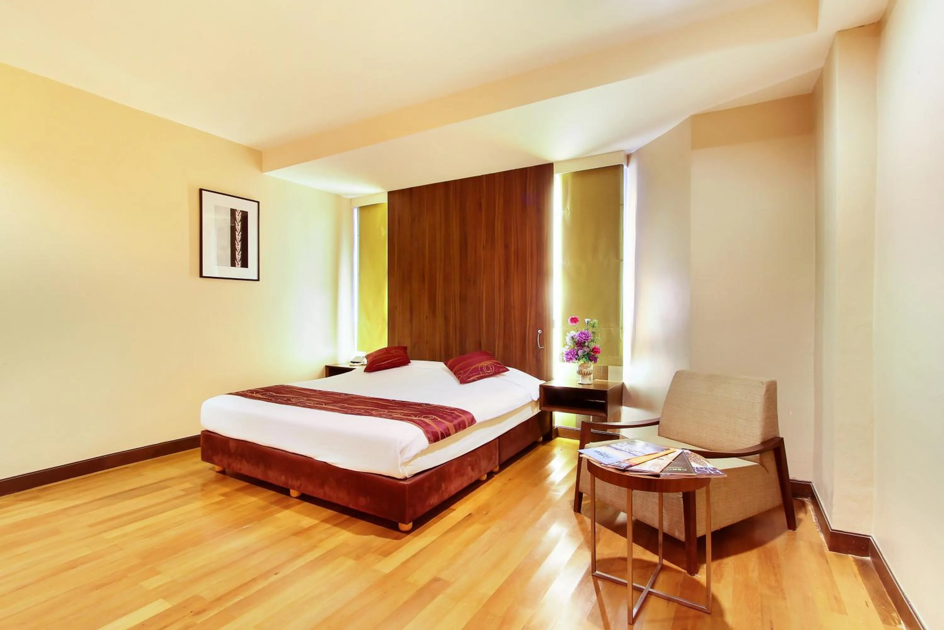 Bed in Bally Suite Silom