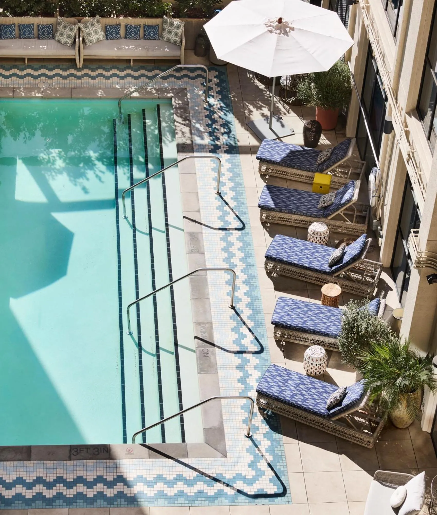 Swimming pool in The Aster