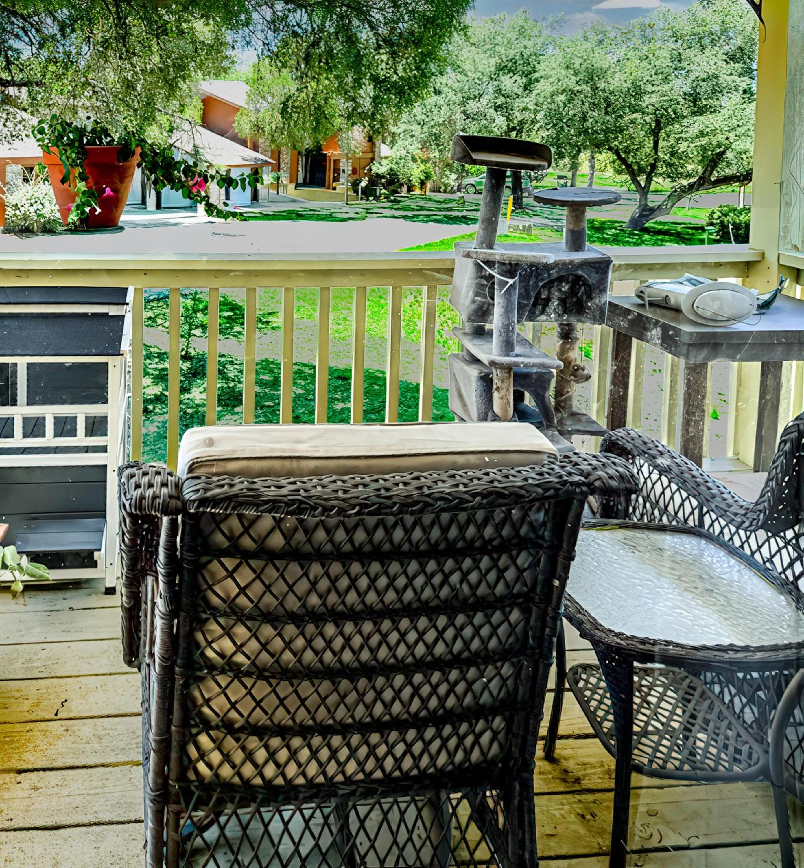 Balcony/Terrace in Cypress Fairway Village