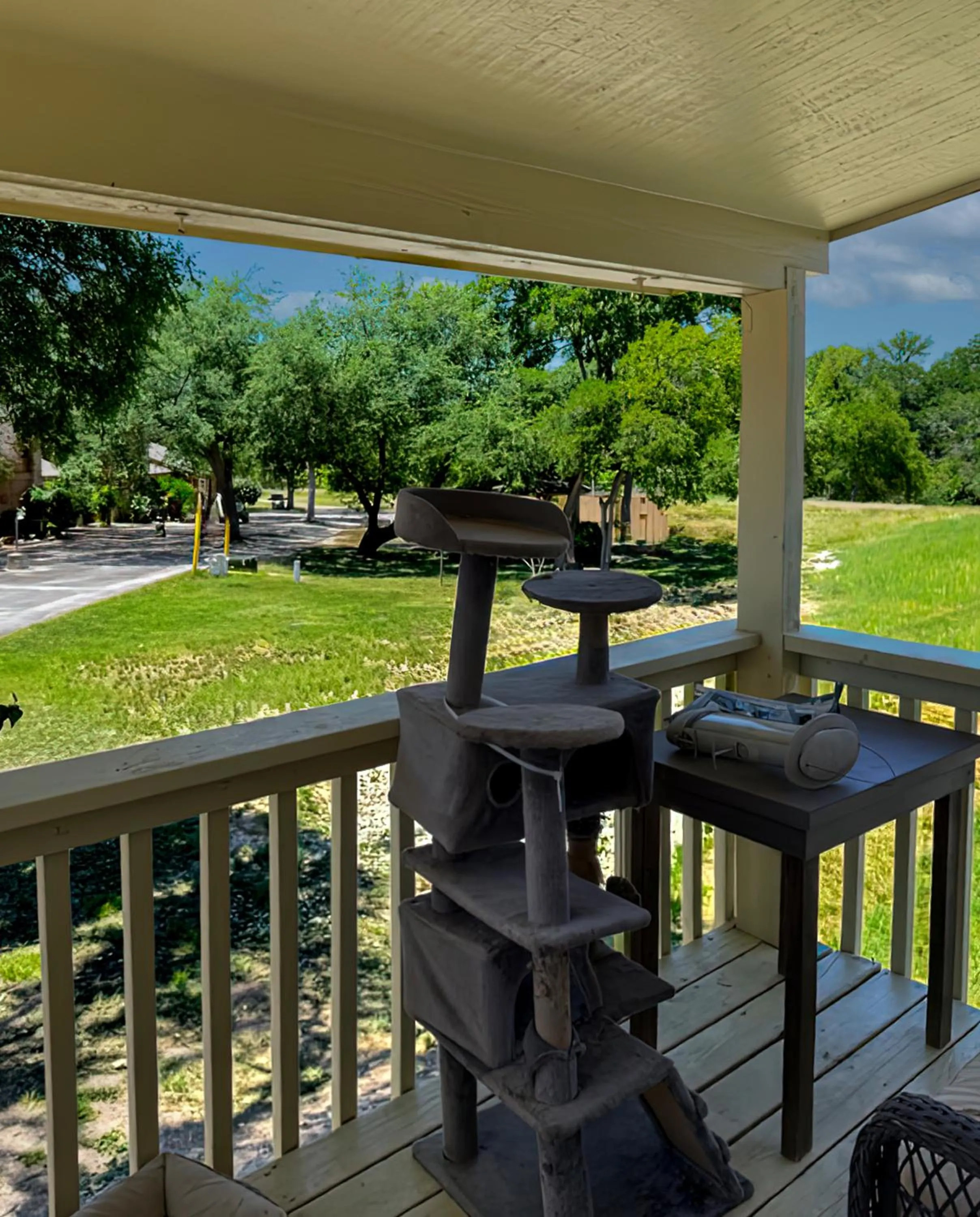 Patio in Cypress Fairway Village