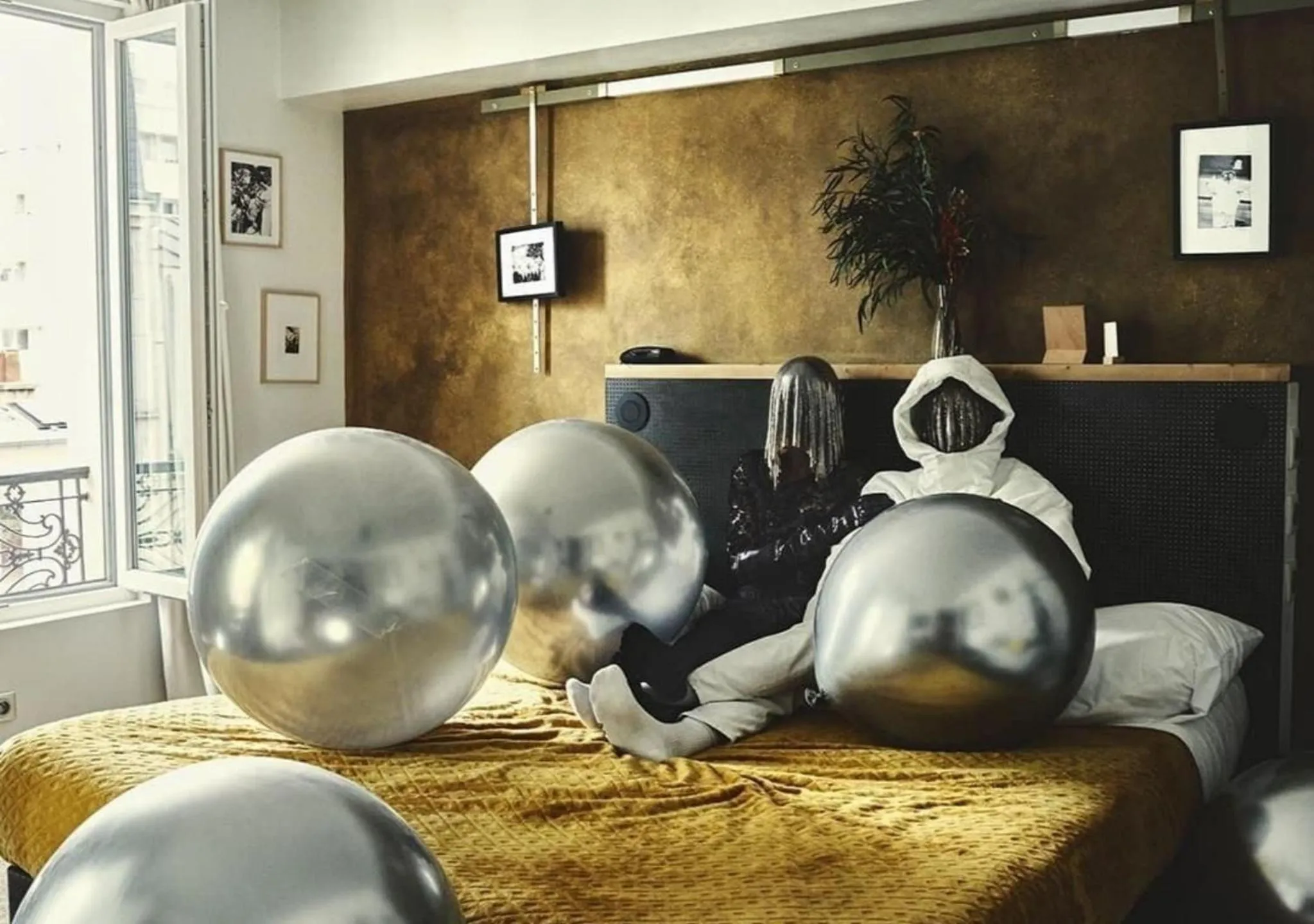 Bedroom in Hôtel La Nouvelle République & Hammam