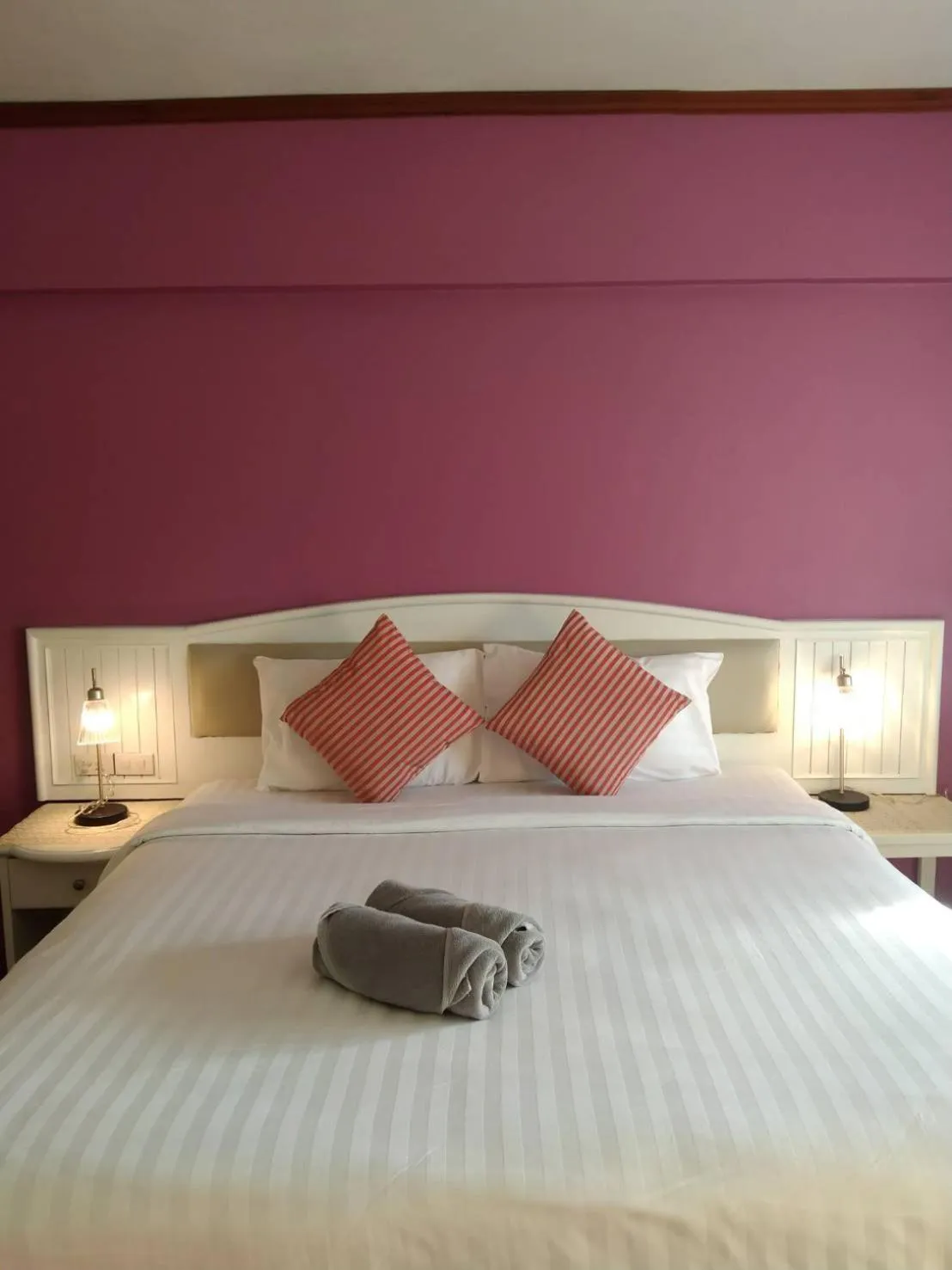 Bed in Bay Beach Resort