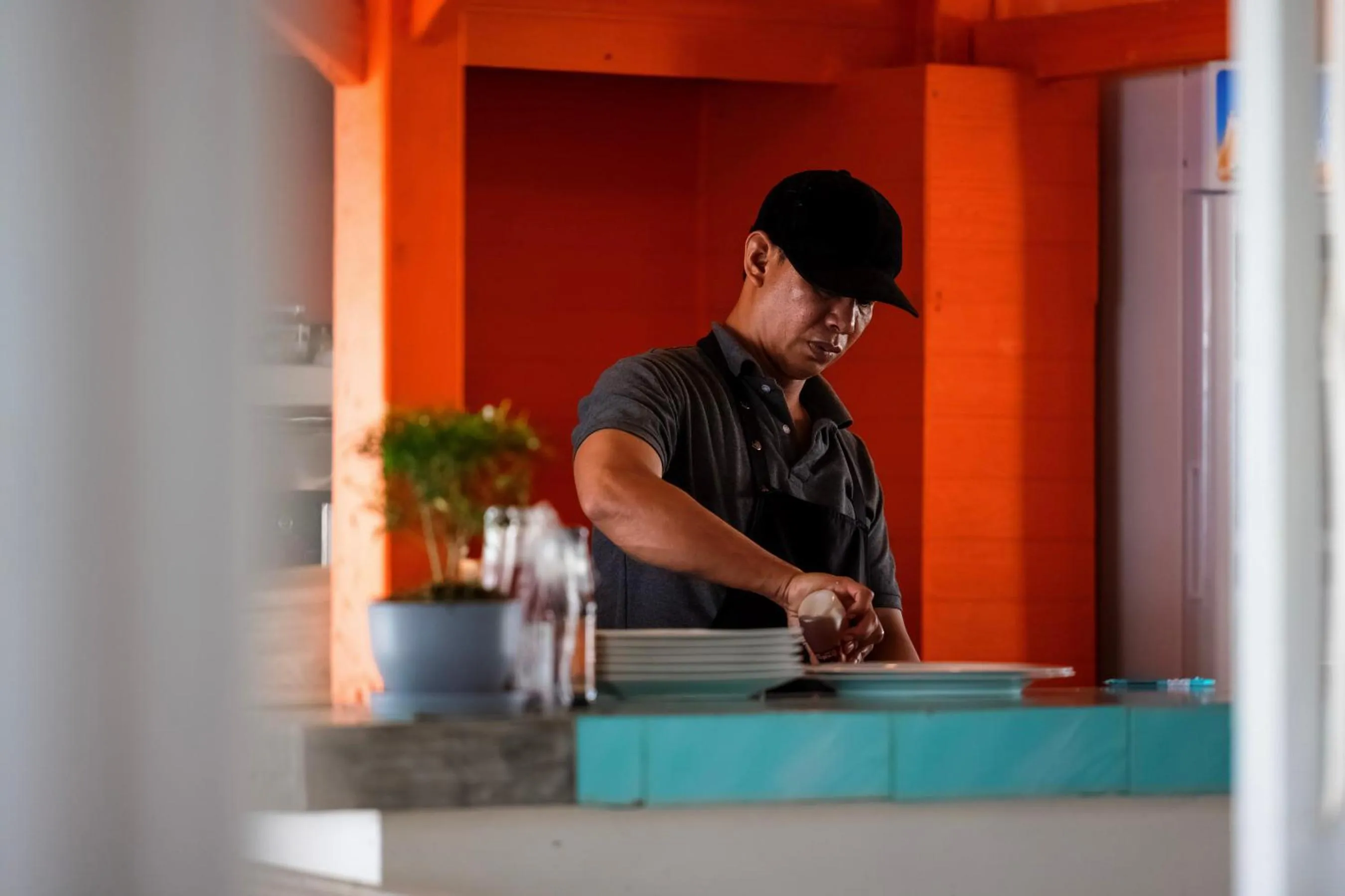 People in Bay Beach Resort