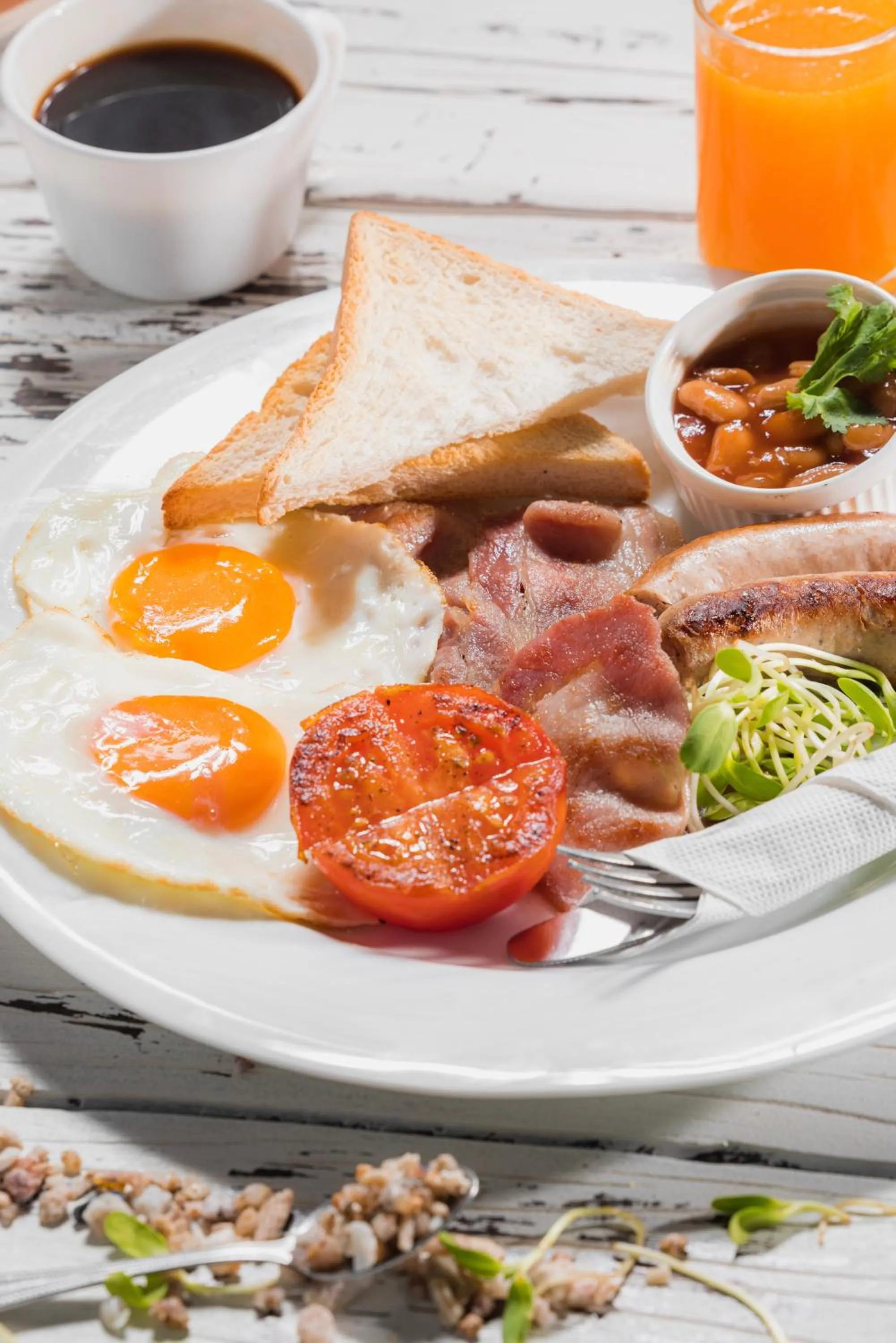 English/Irish breakfast in Bay Beach Resort