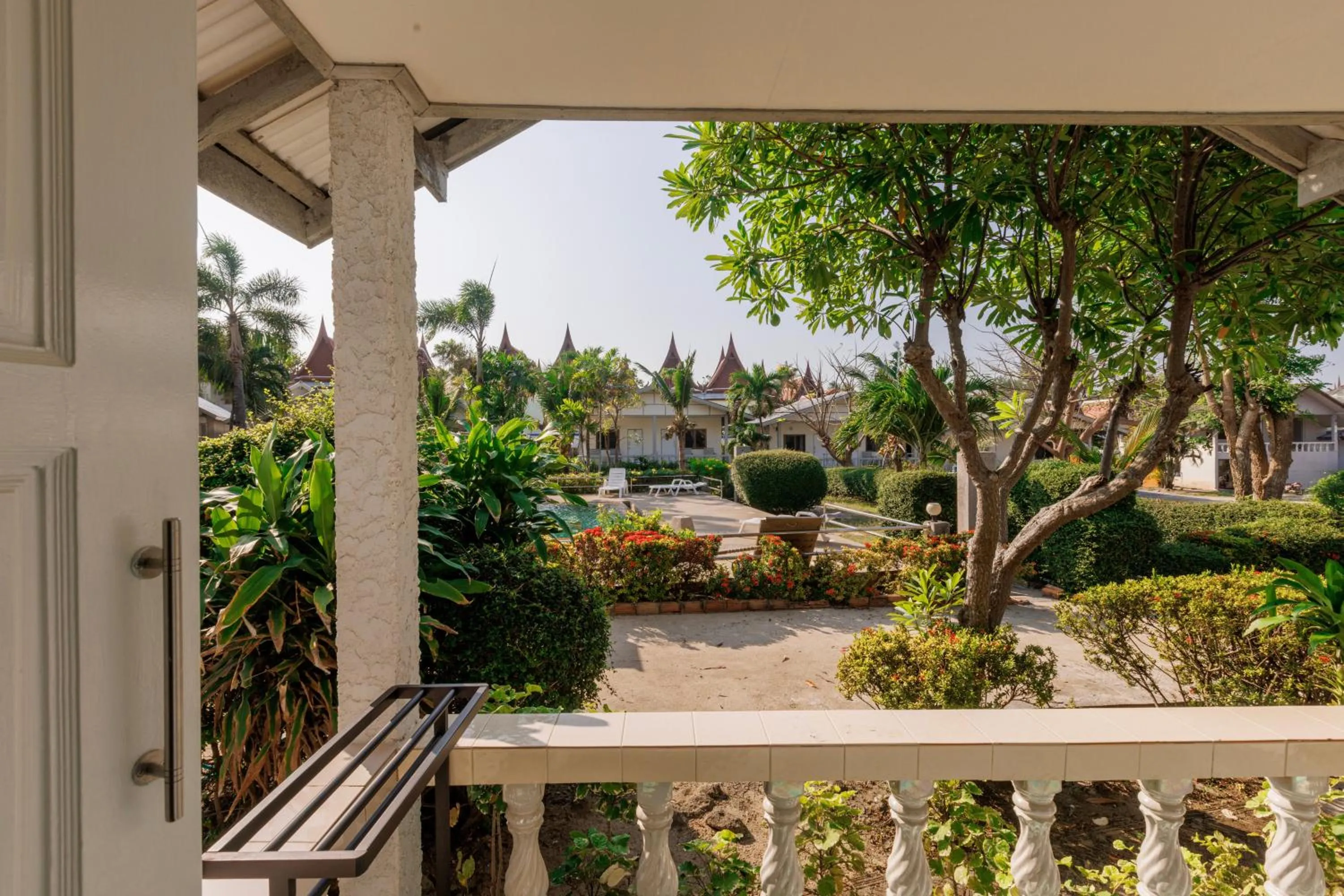 Garden in Bay Beach Resort