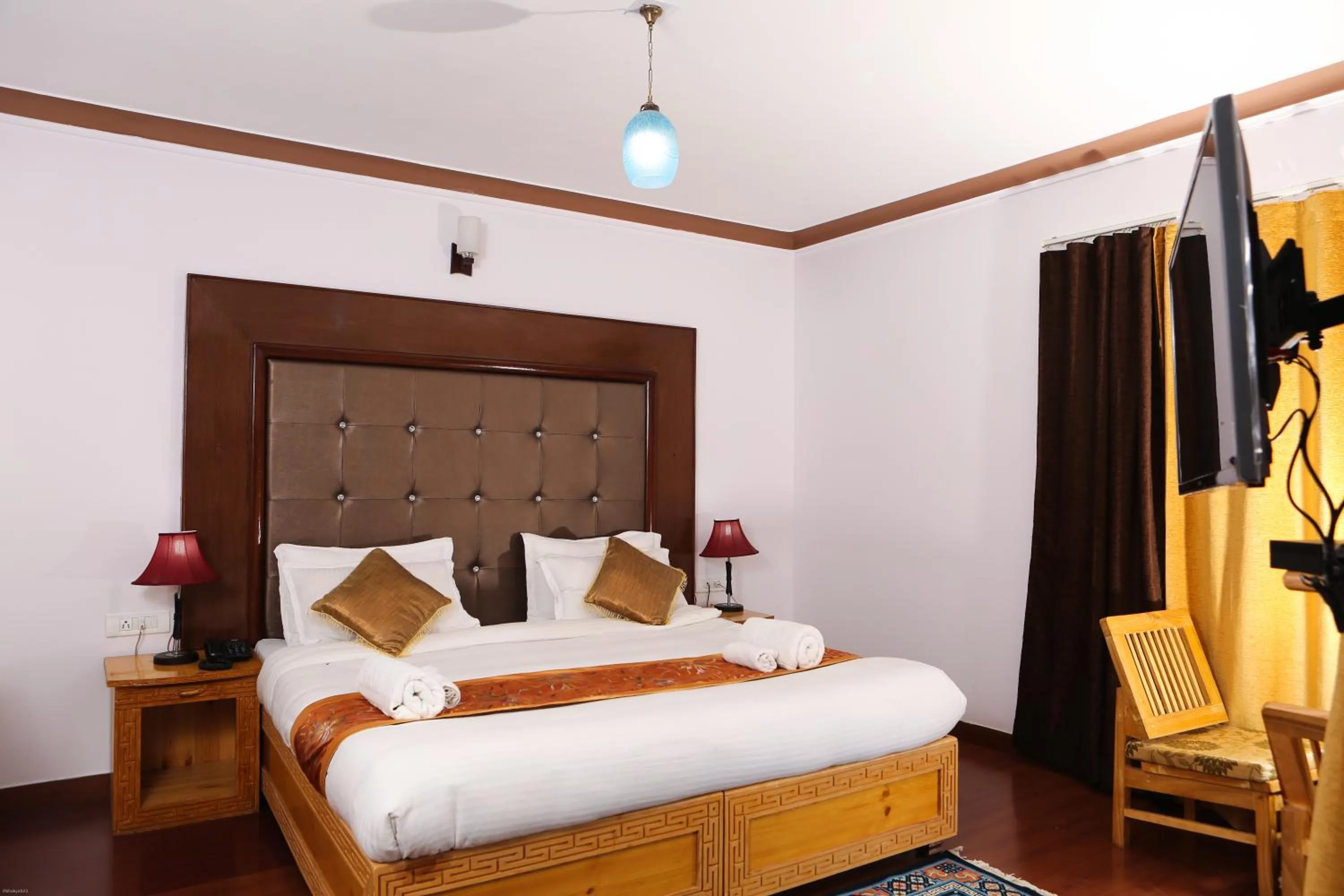 Bed in HOTEL NATURE's LAND