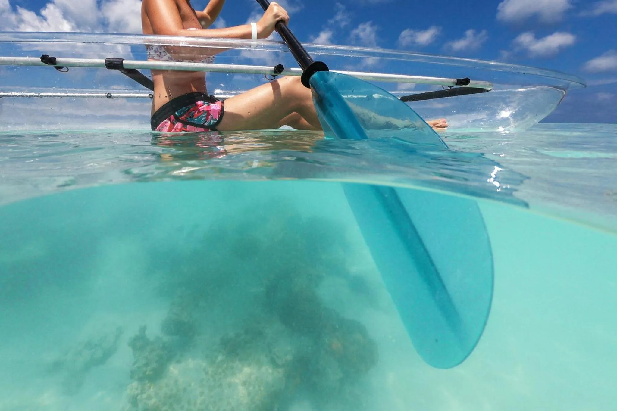 Canoeing in Zuri Zanzibar