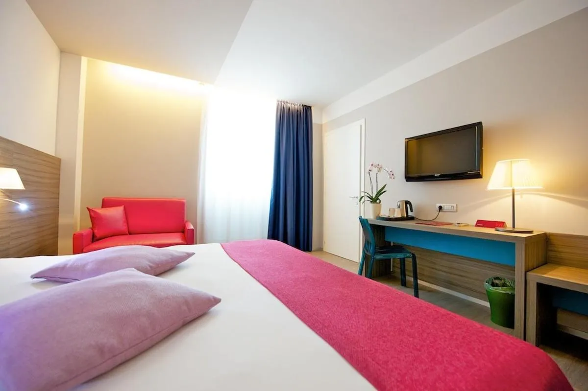 Bed in Hotel Mercure Venezia-Marghera