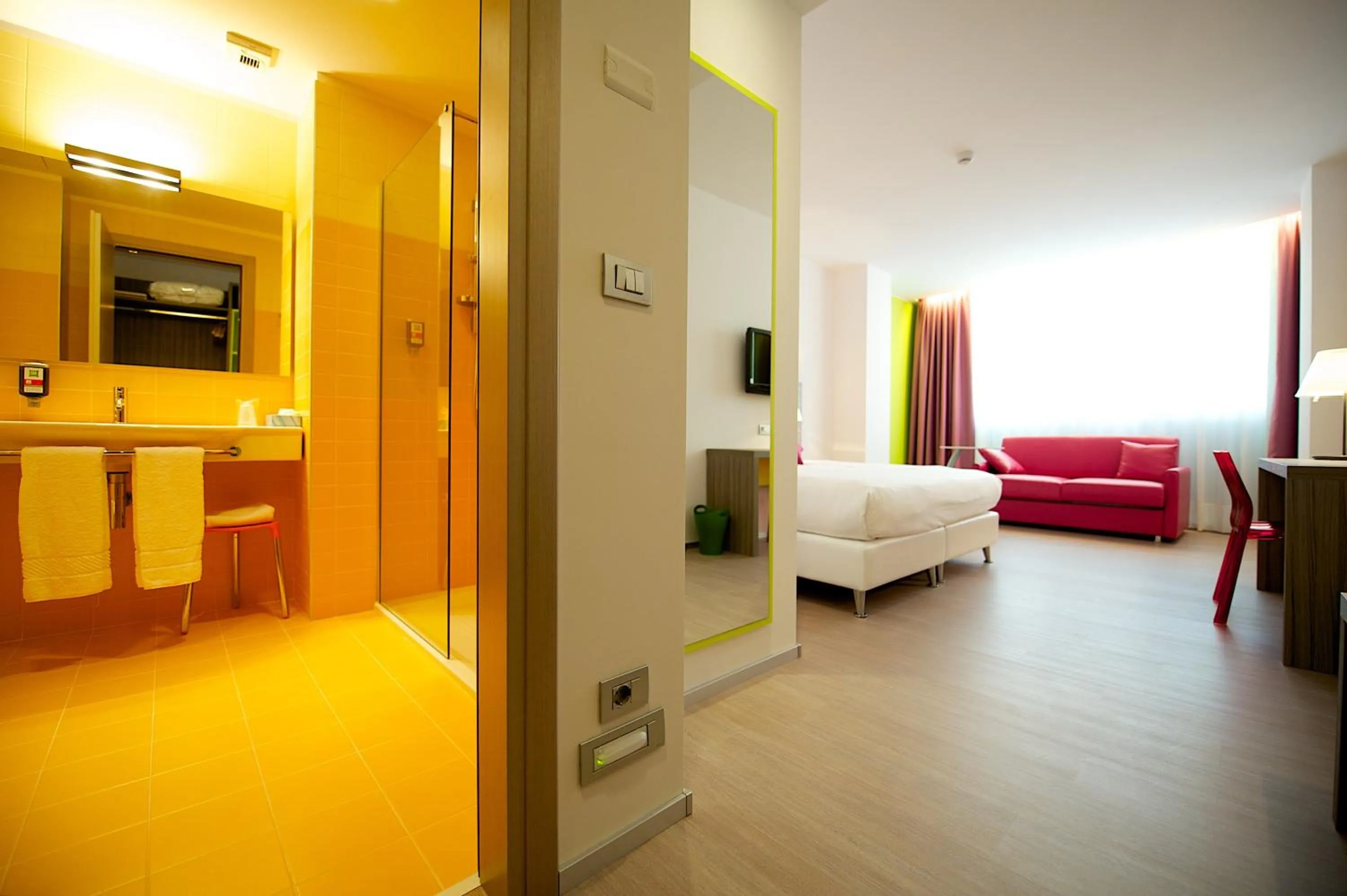 Bed in Hotel Mercure Venezia-Marghera