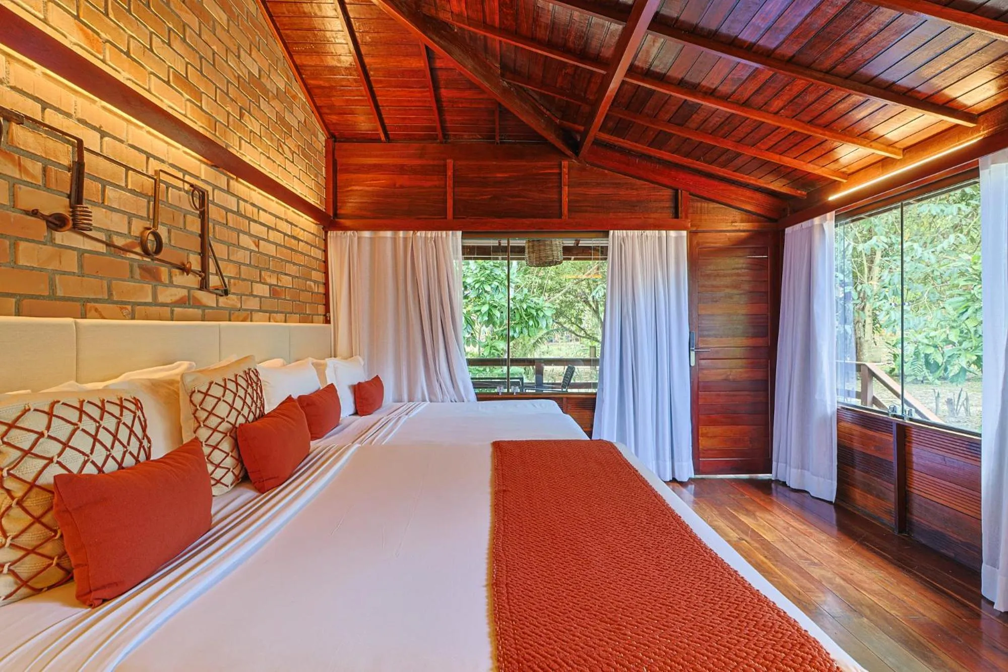 Bed in Eco Luar Boutique Hotel