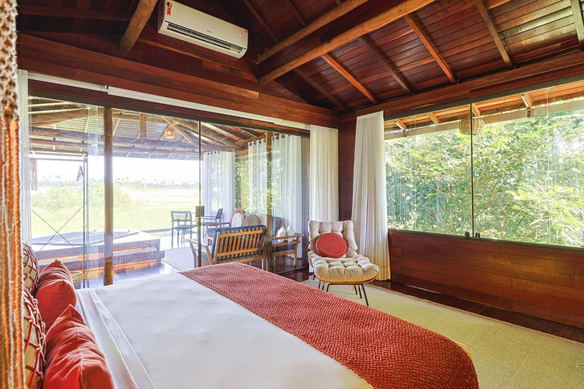 Bed in Eco Luar Boutique Hotel