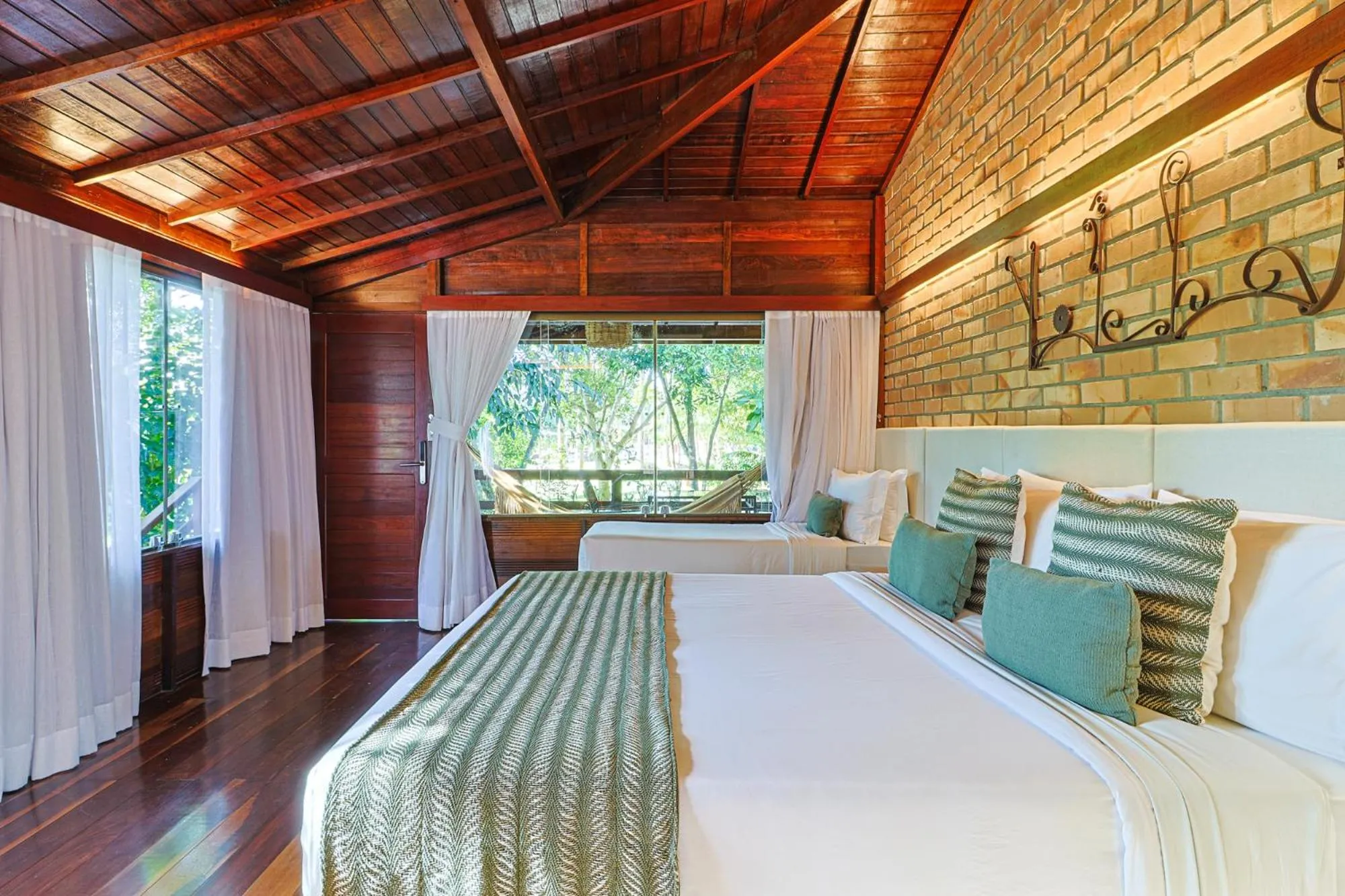 Bed in Eco Luar Boutique Hotel