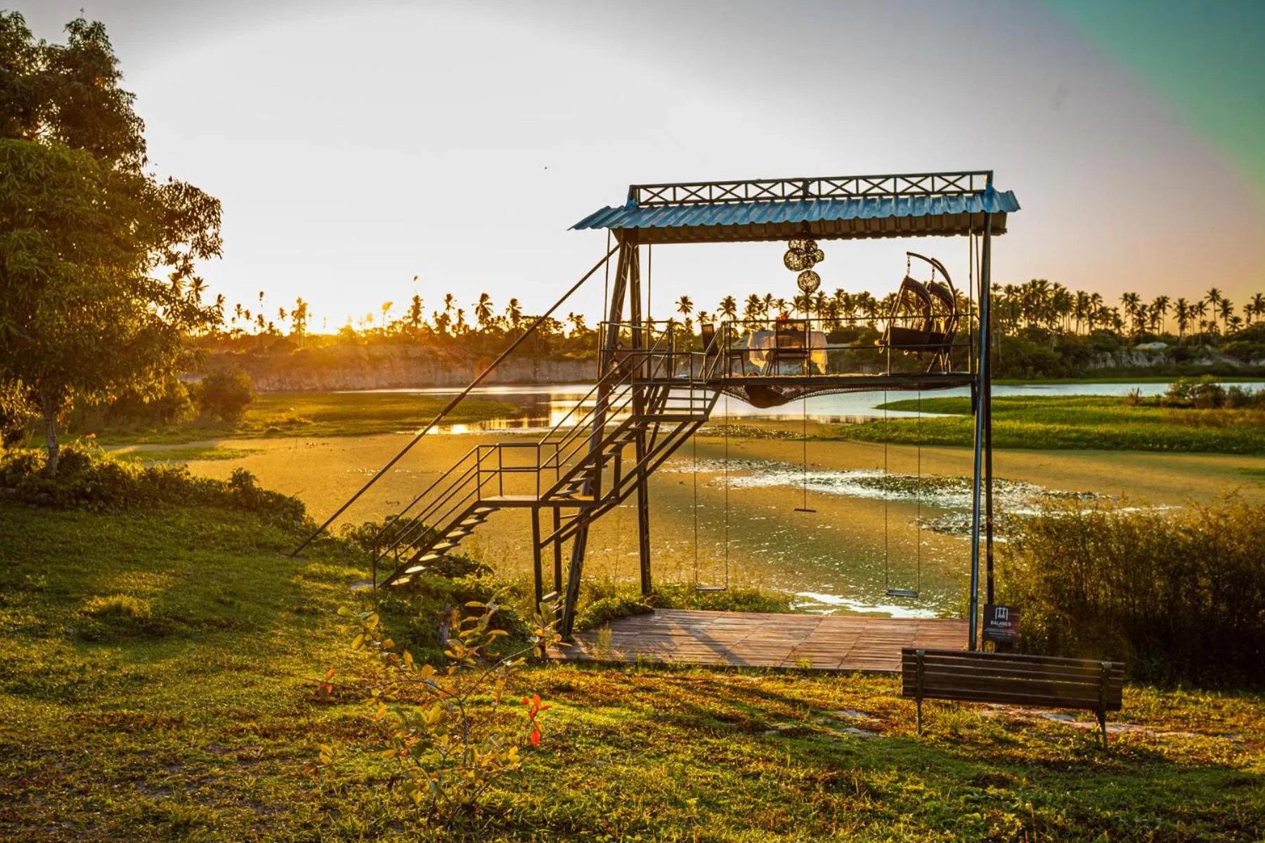 Natural landscape in Eco Luar Boutique Hotel