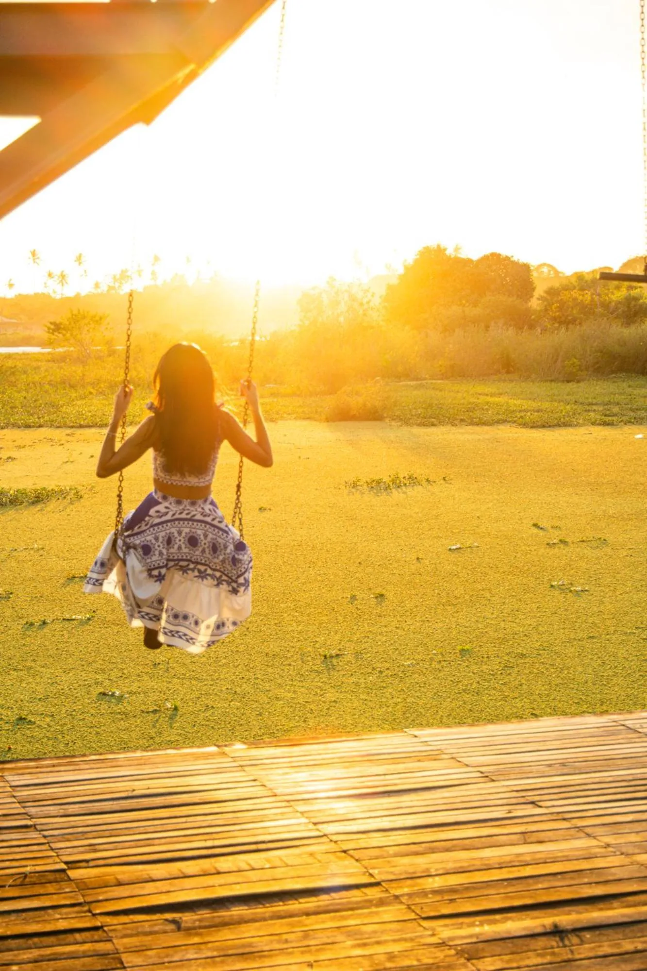 Natural landscape in Eco Luar Boutique Hotel