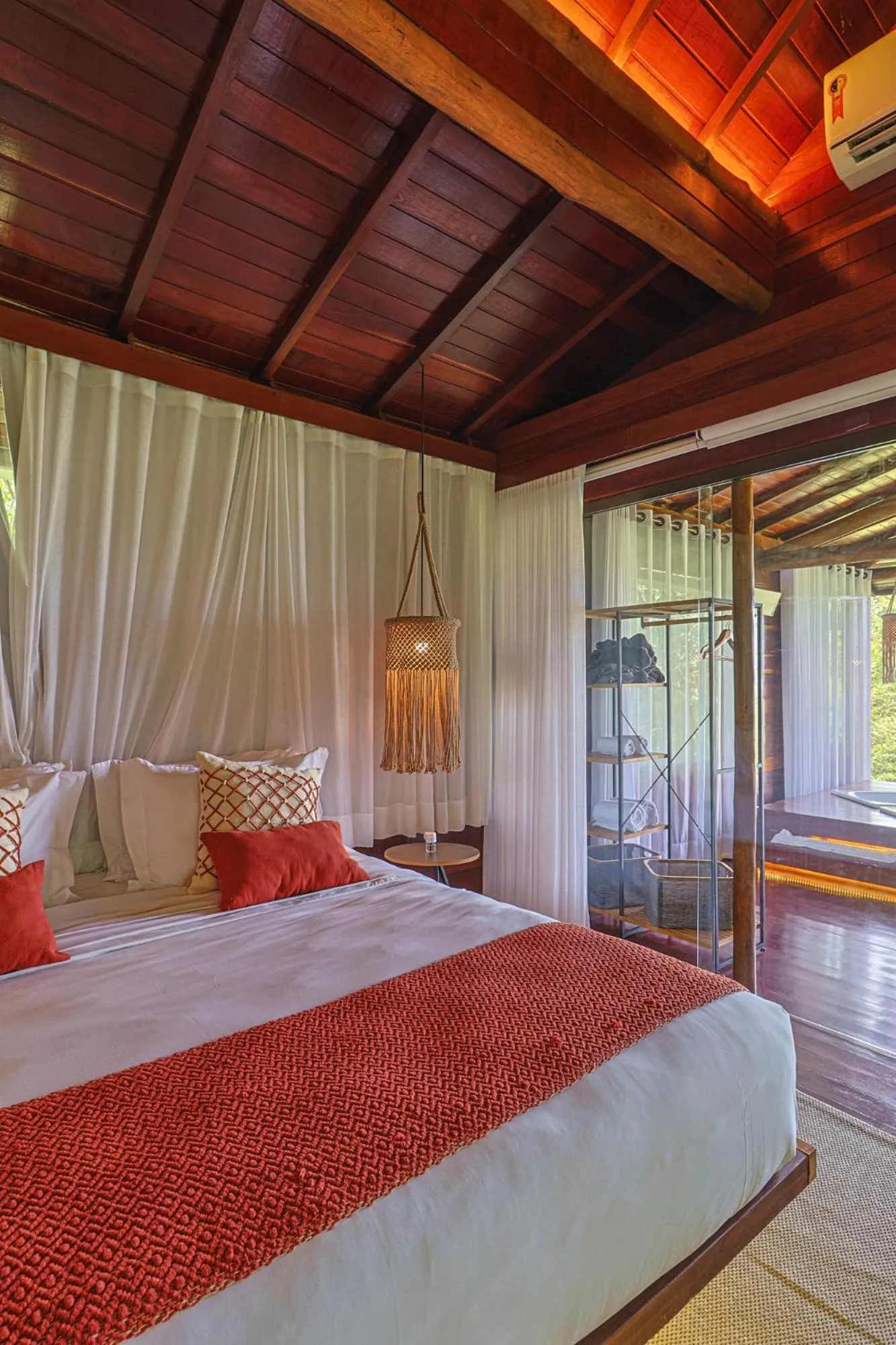 Bed in Eco Luar Boutique Hotel