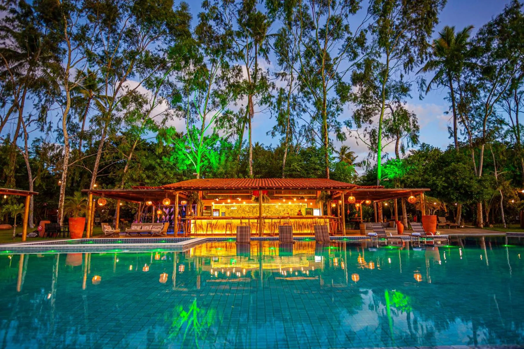 Property building in Eco Luar Boutique Hotel