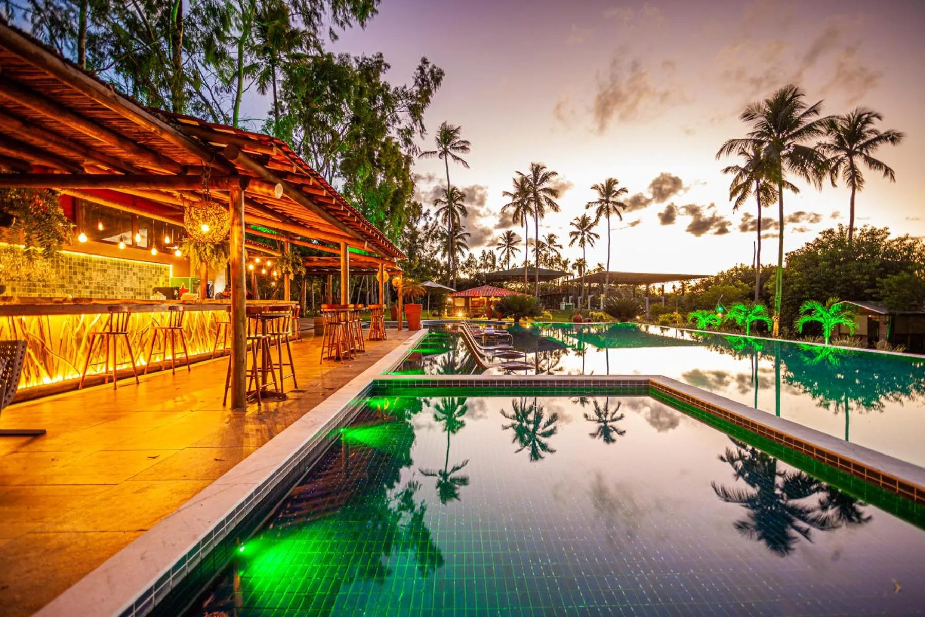 Swimming pool in Eco Luar Boutique Hotel