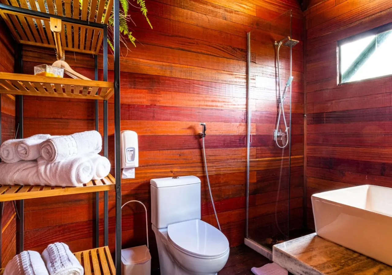 Bathroom in Eco Luar Boutique Hotel