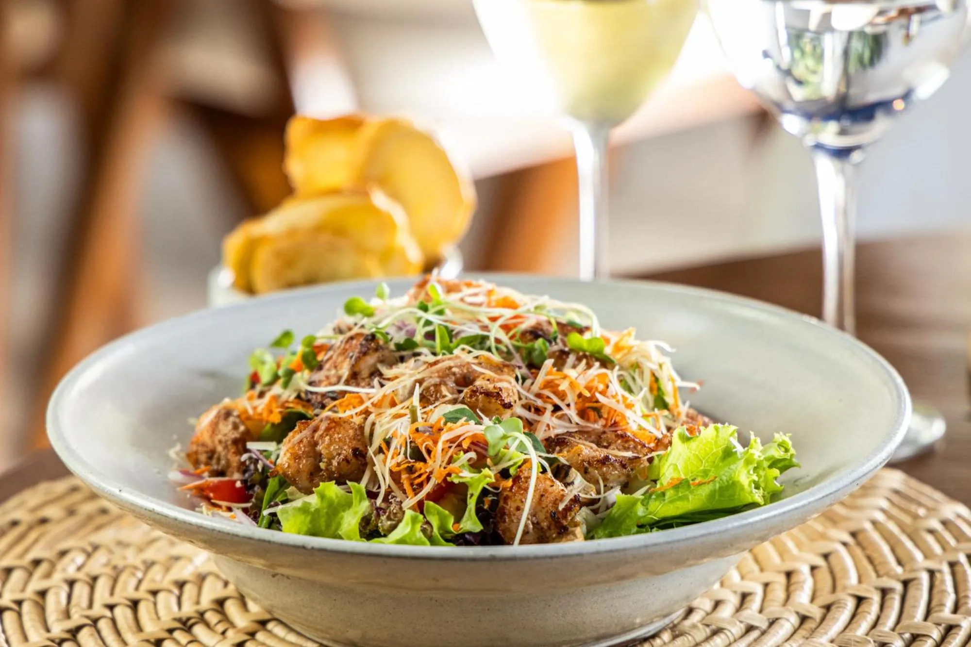 Food in Eco Luar Boutique Hotel