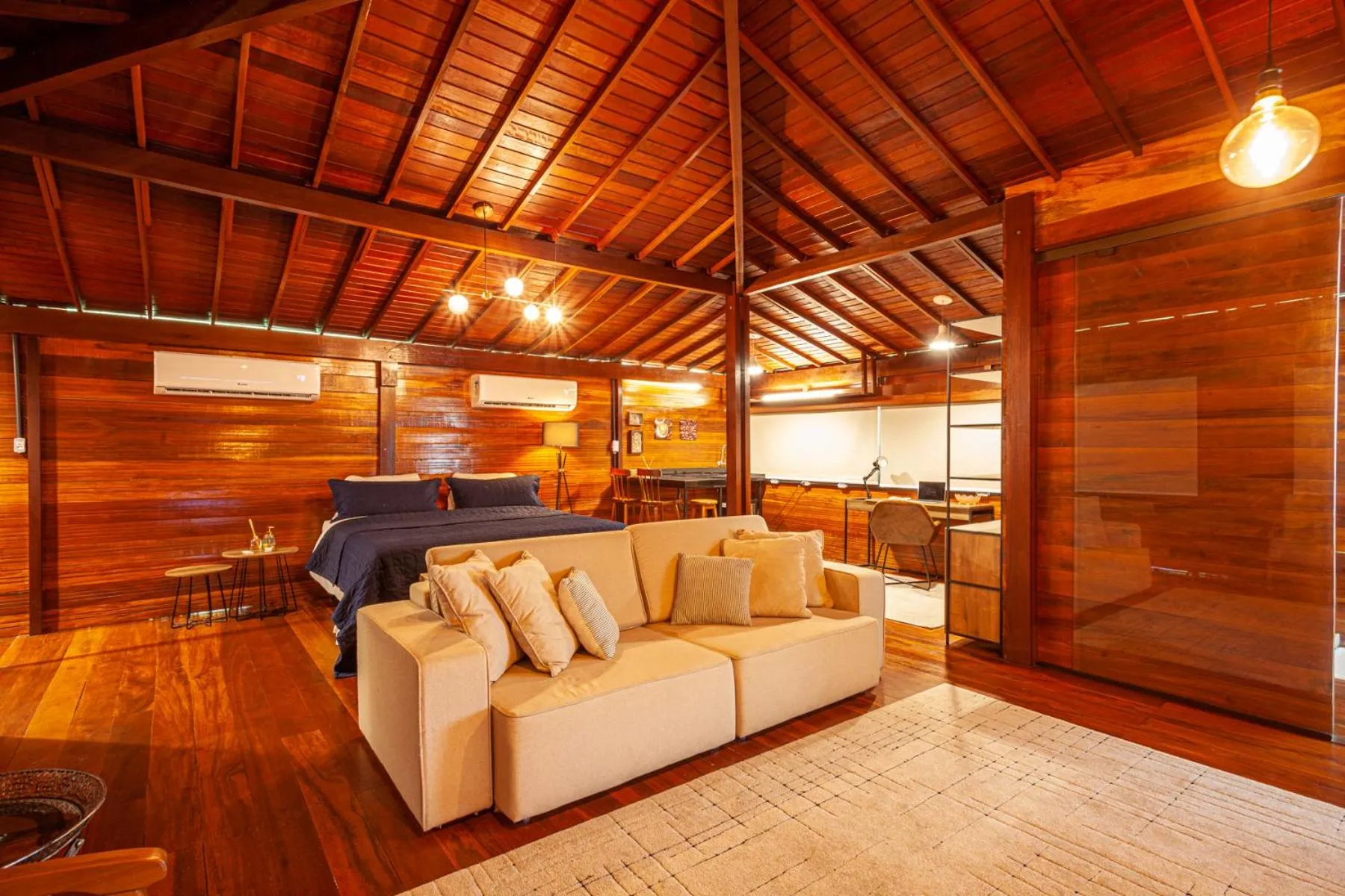 Bedroom in Eco Luar Boutique Hotel