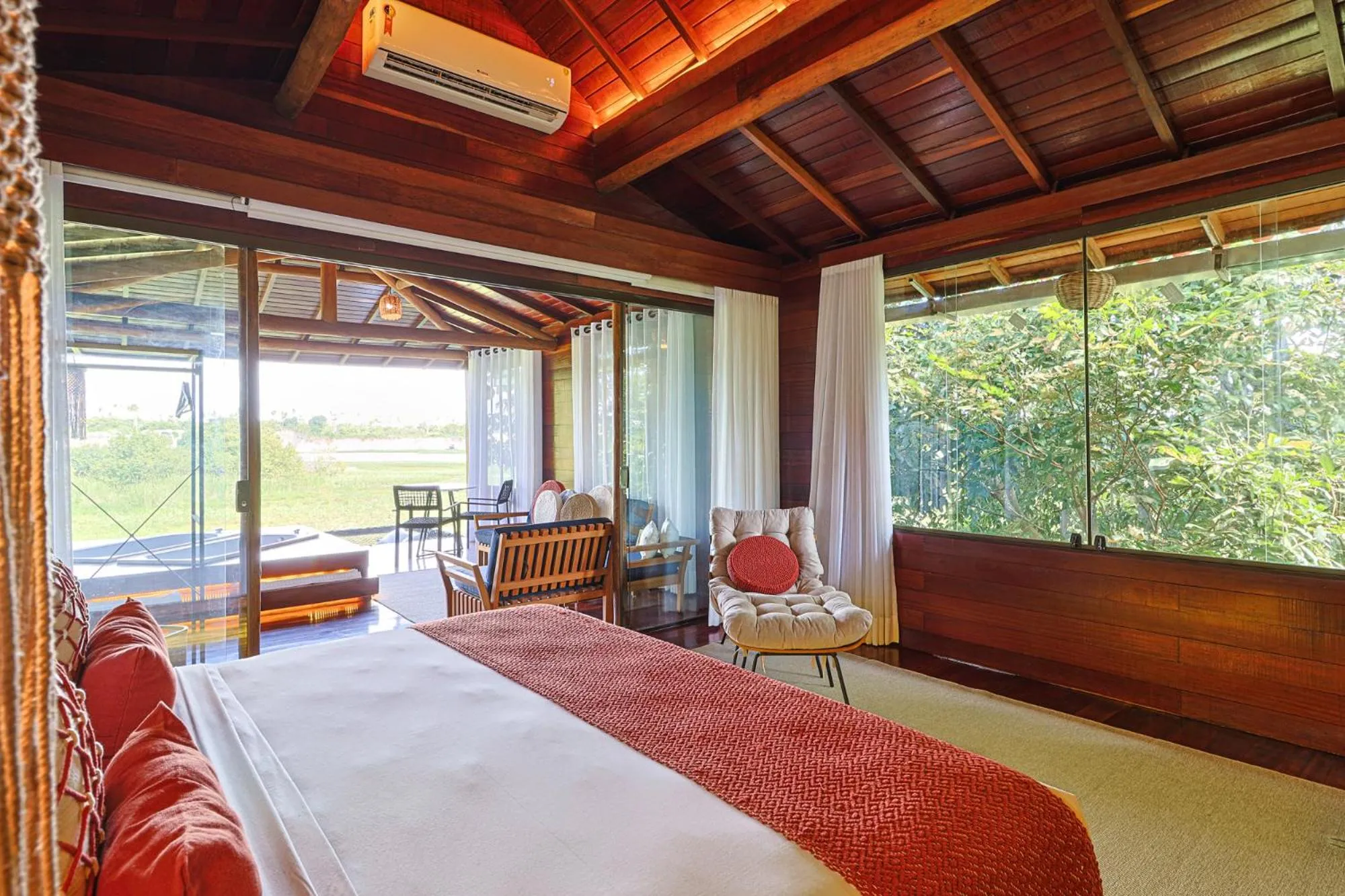 Bed in Eco Luar Boutique Hotel