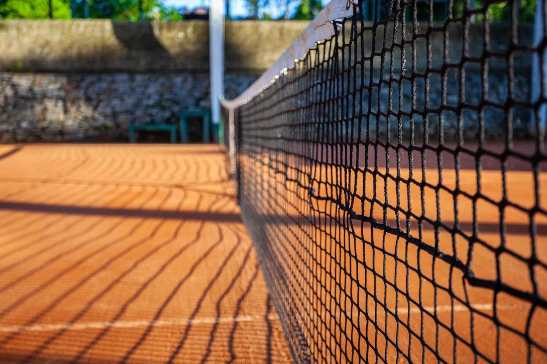 Tennis court in Eco Luar Boutique Hotel
