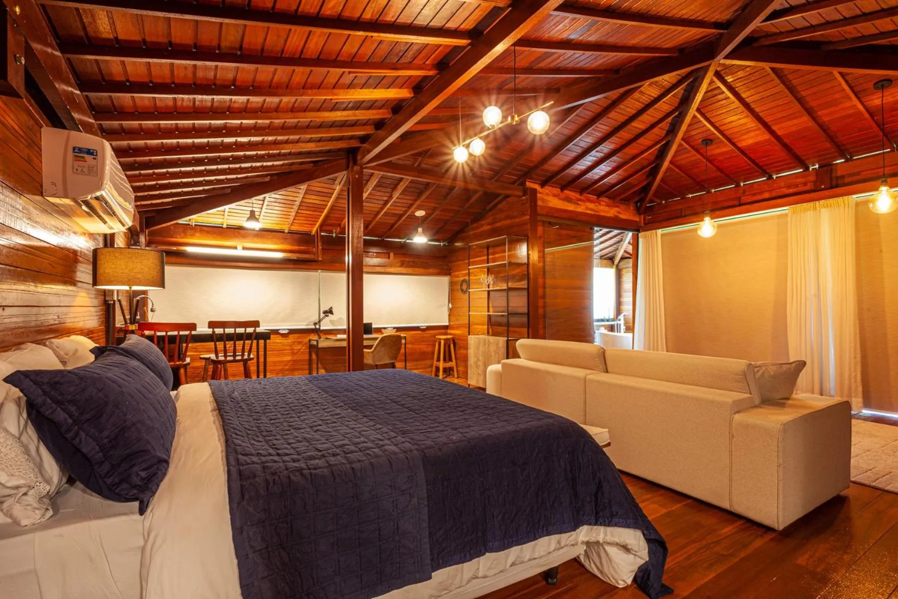 Bedroom in Eco Luar Boutique Hotel