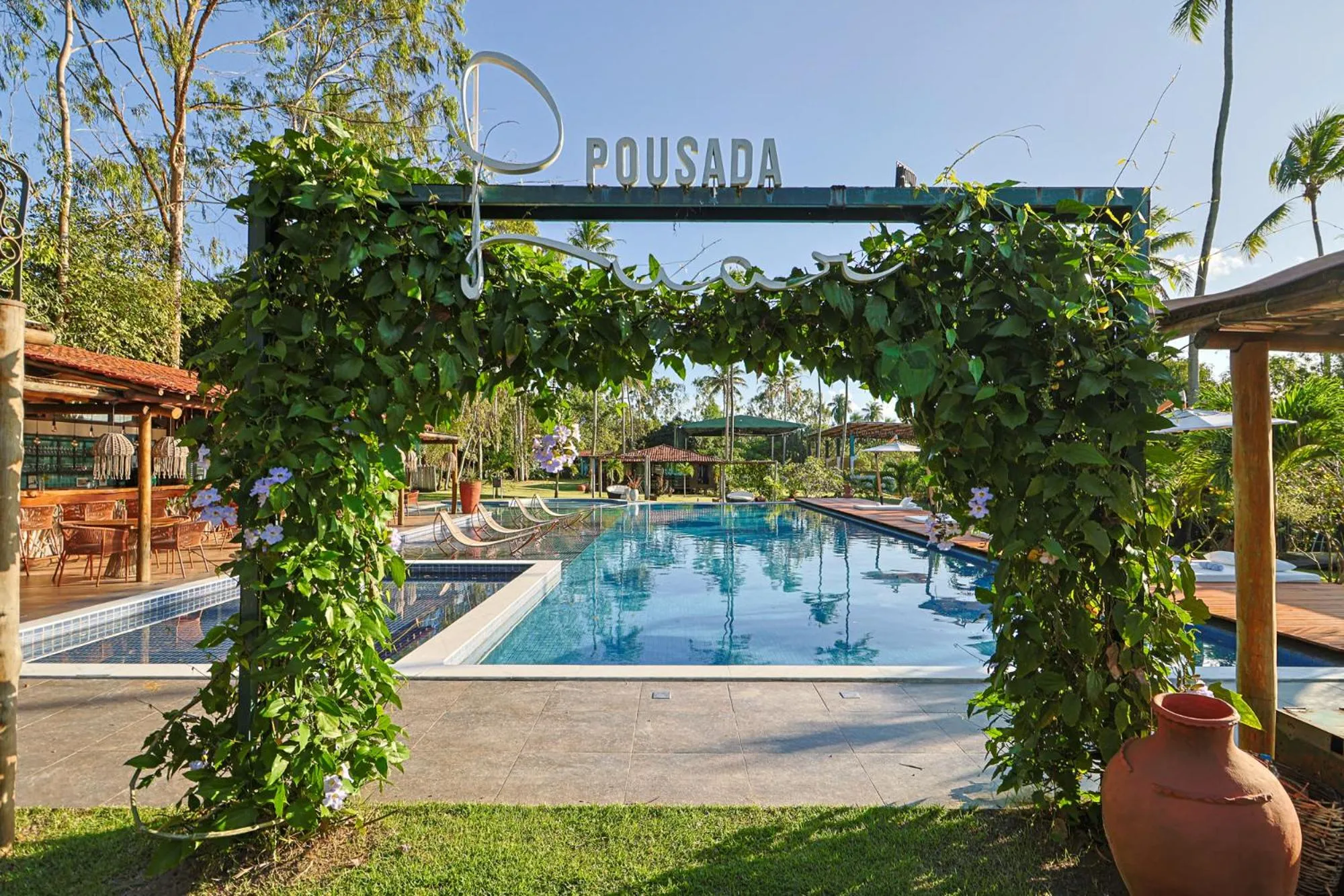 Natural landscape in Eco Luar Boutique Hotel