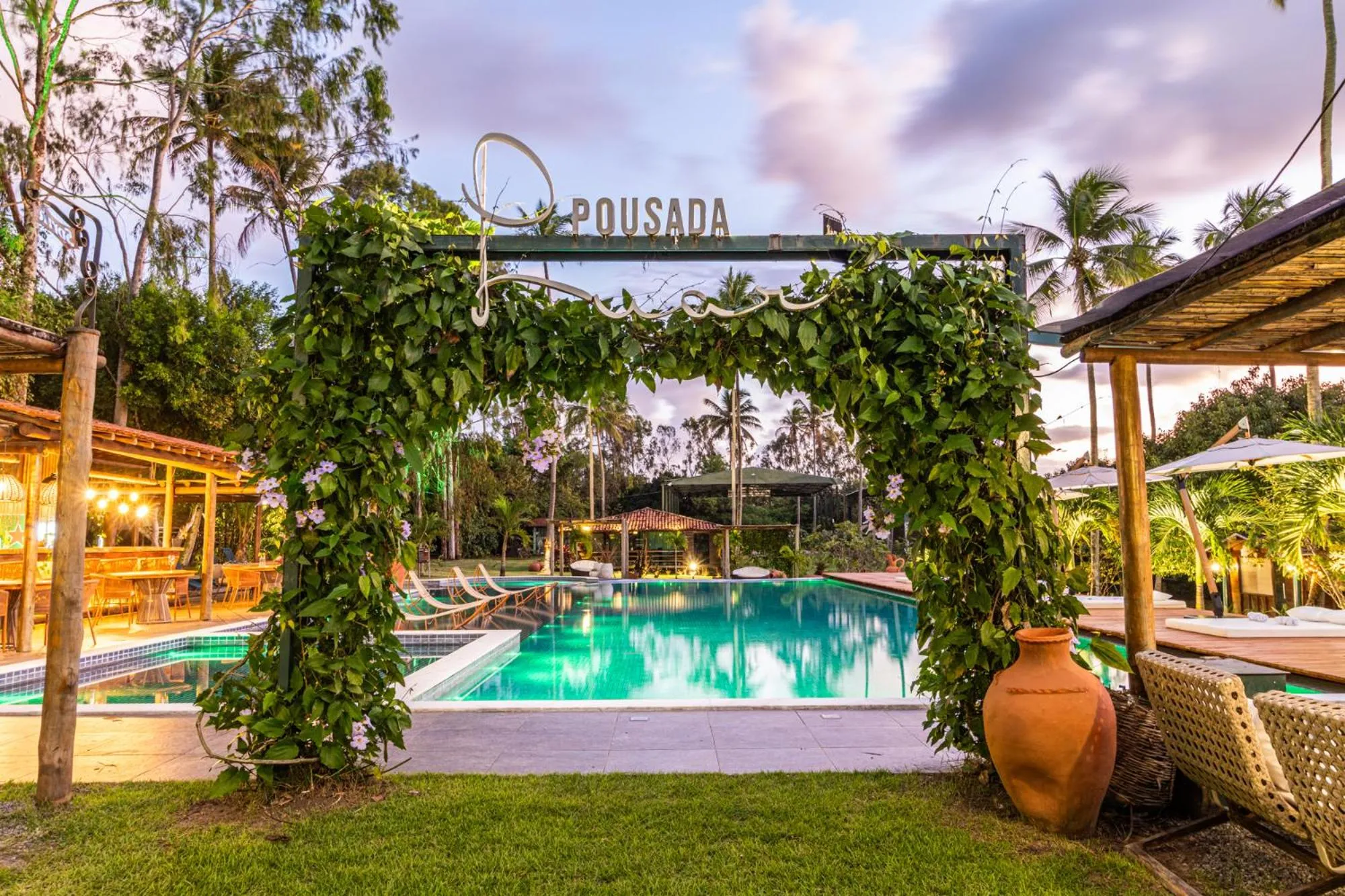 Garden in Eco Luar Boutique Hotel