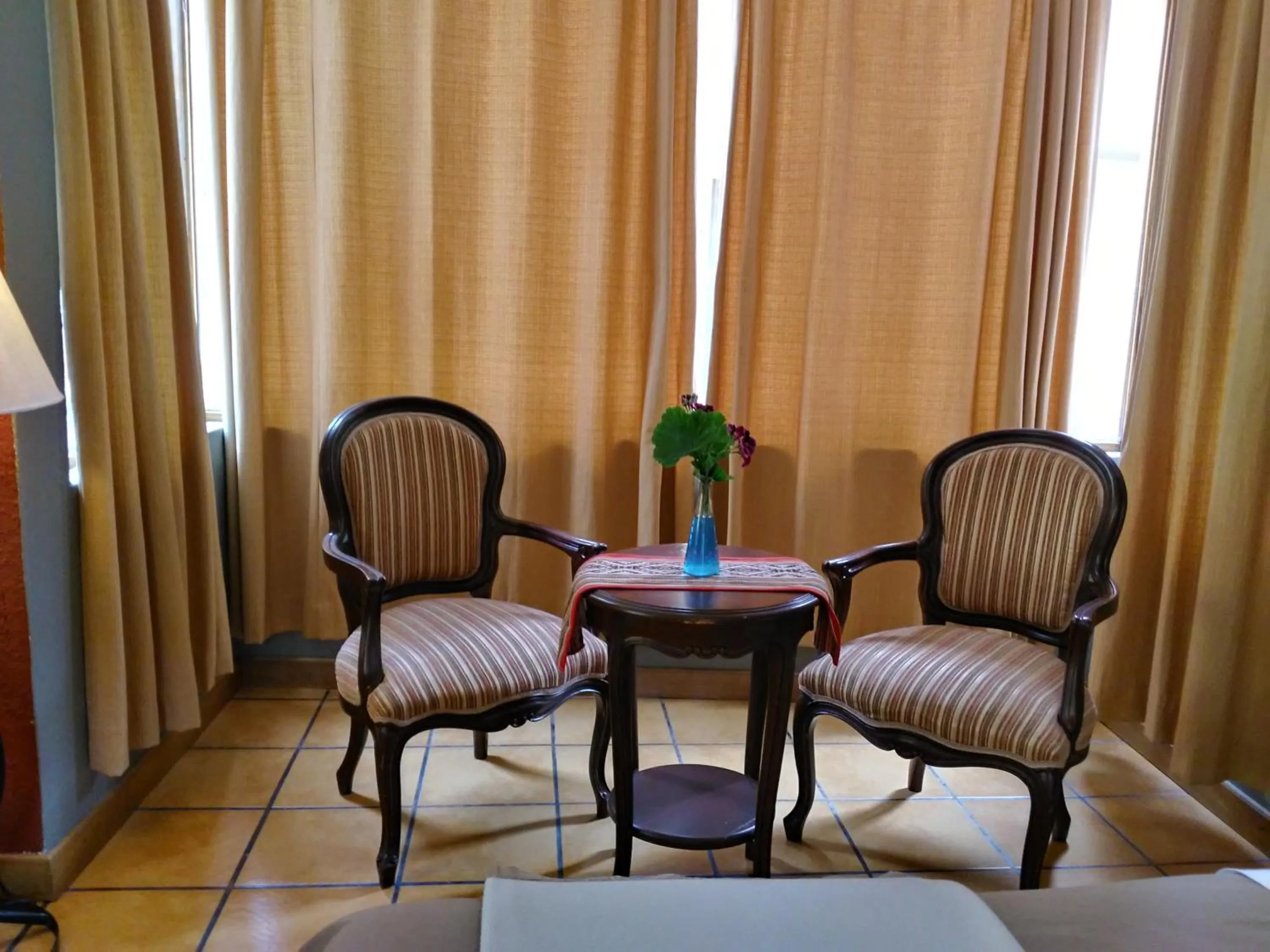 Living room in Hotel Pisonay Pueblo