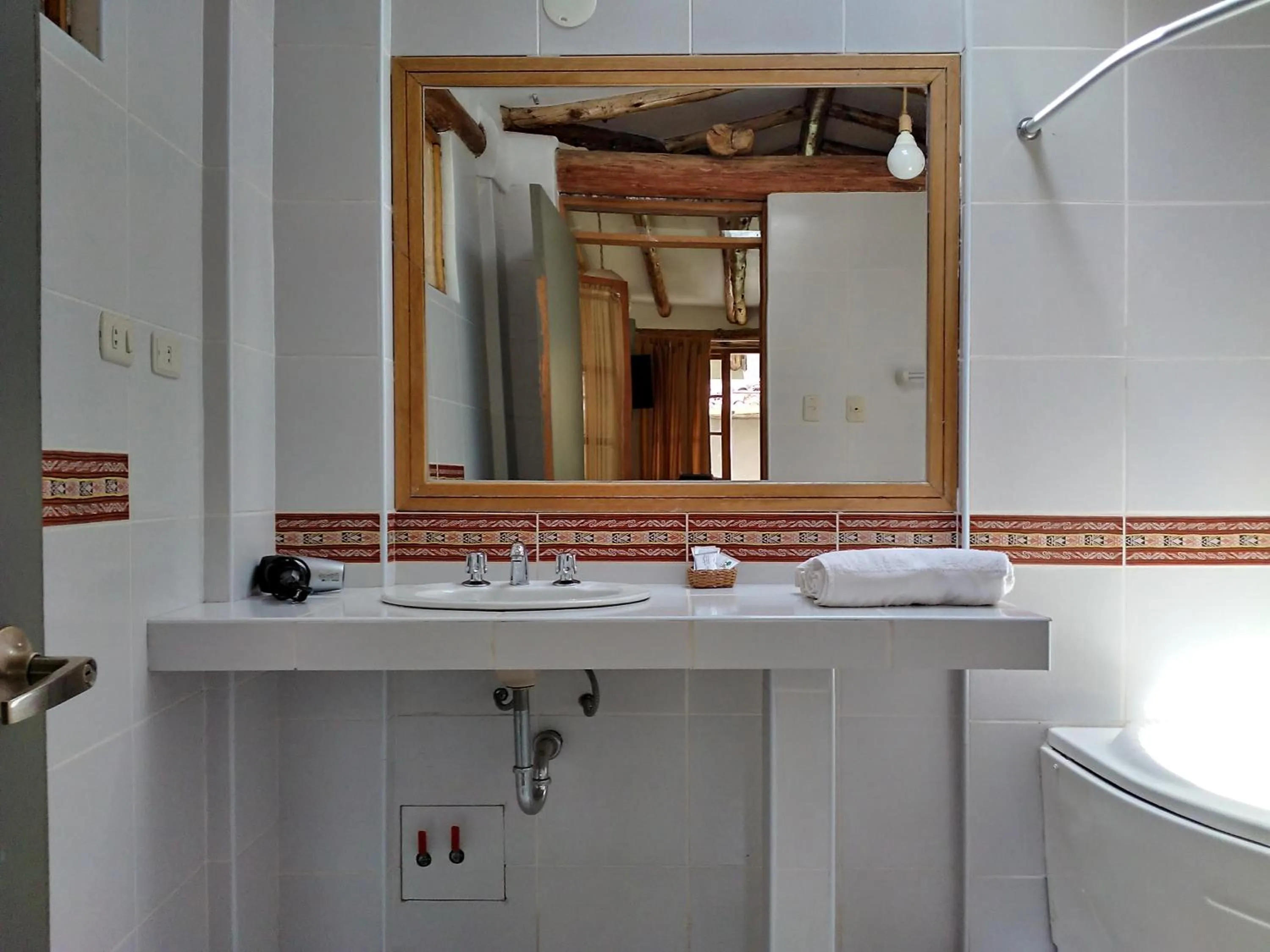 Bathroom in Hotel Pisonay Pueblo