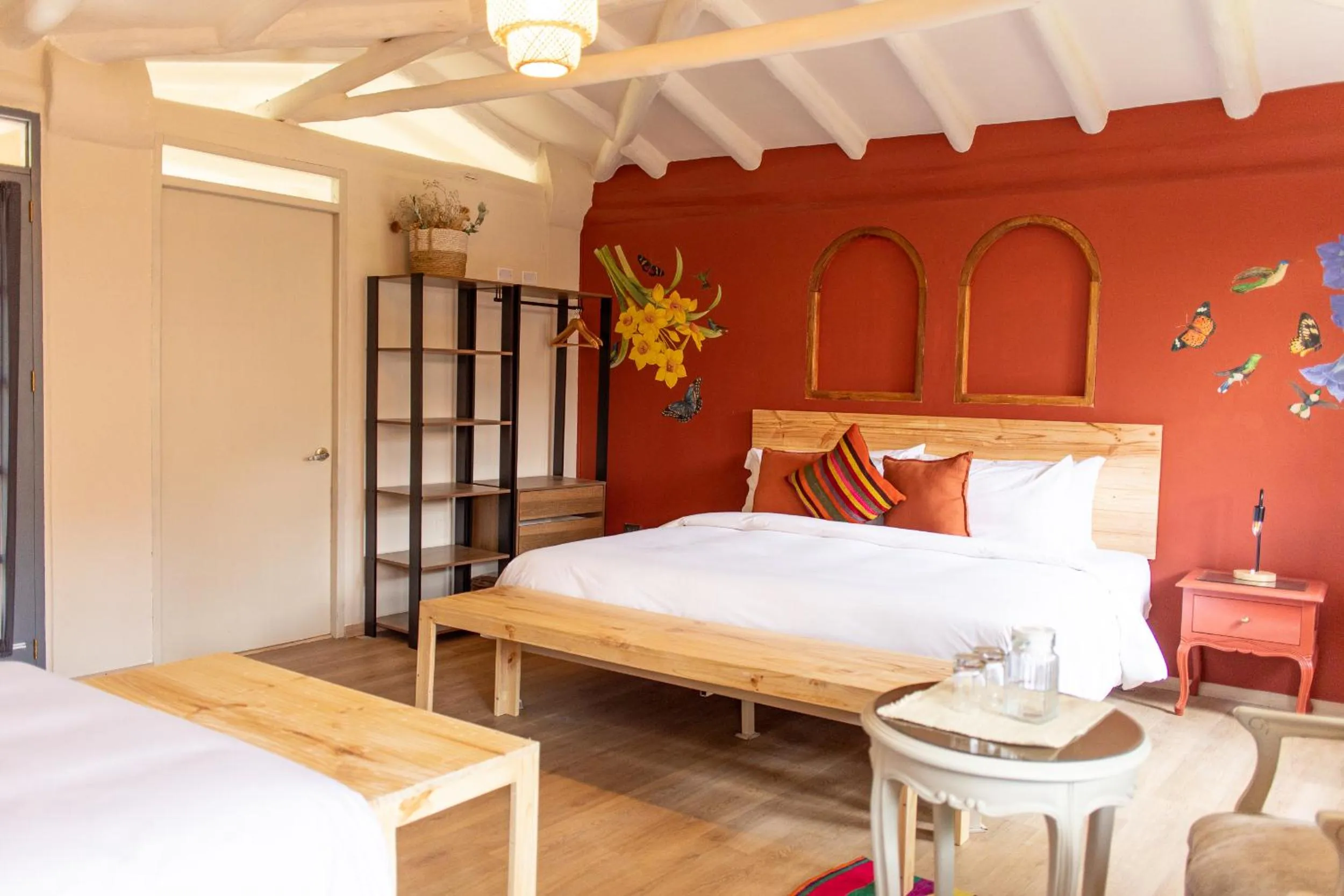 Bed in Tariq Sacred Valley