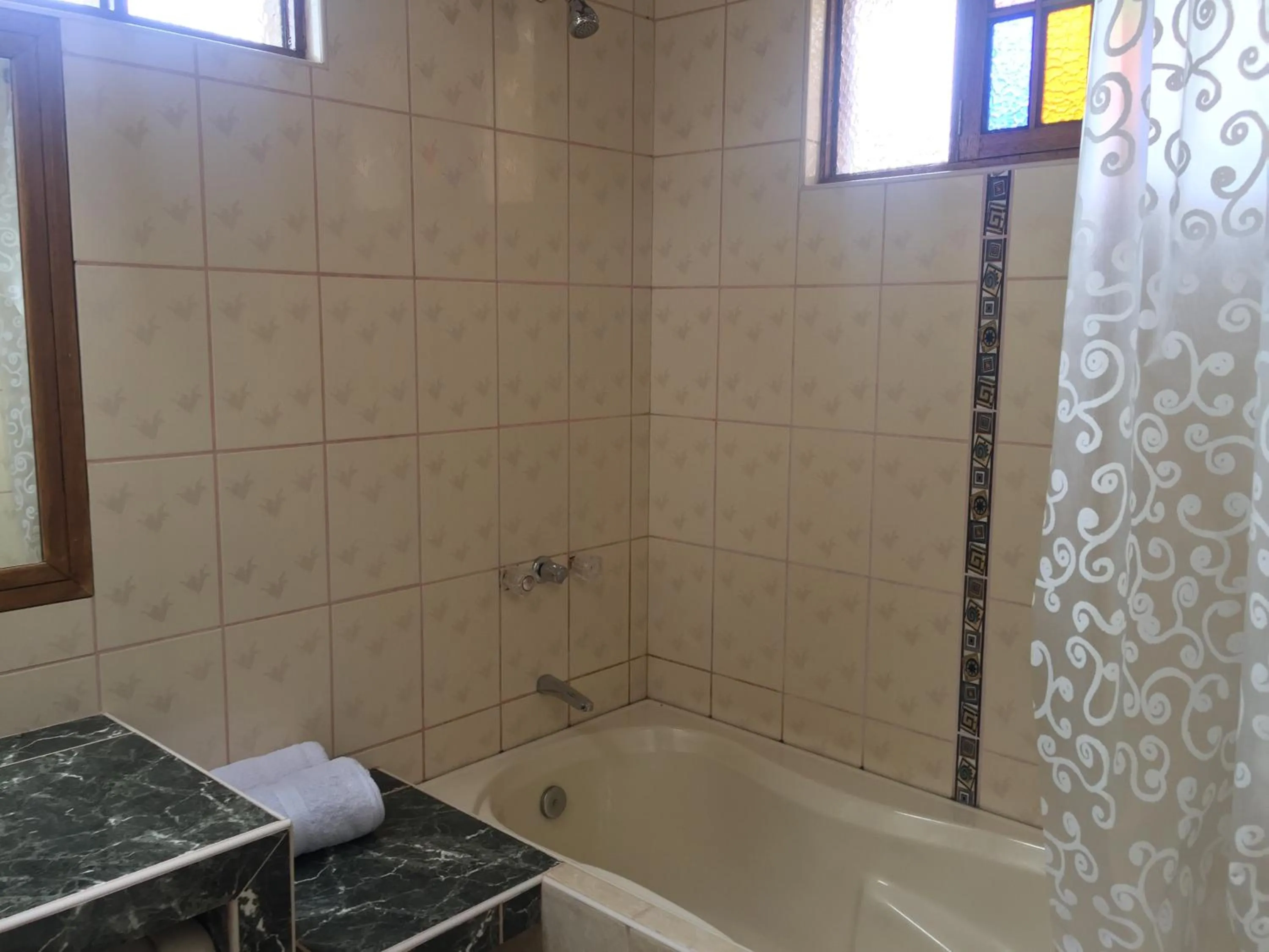 Bathroom in Hotel Pisonay Pueblo