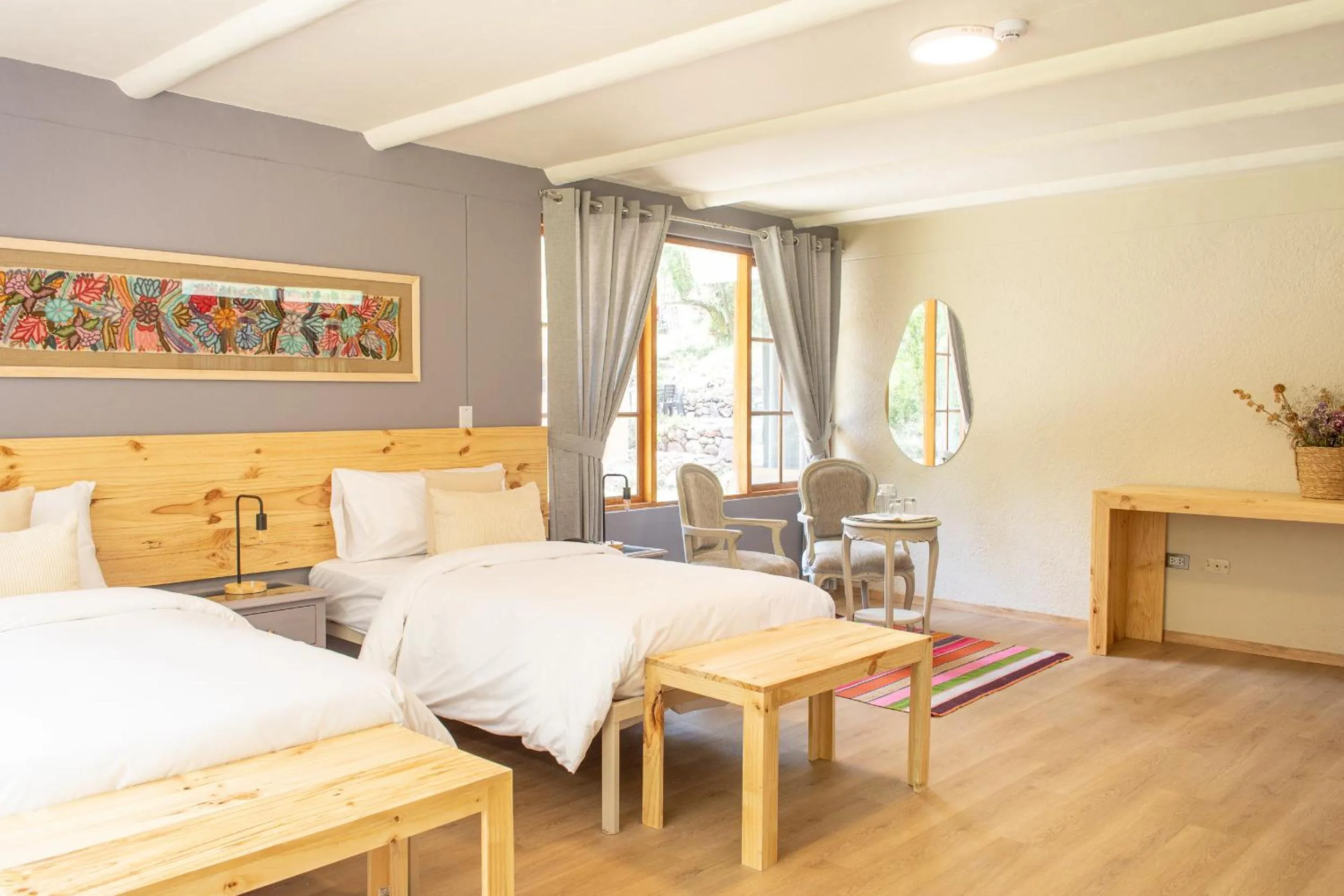 Bed in Tariq Sacred Valley