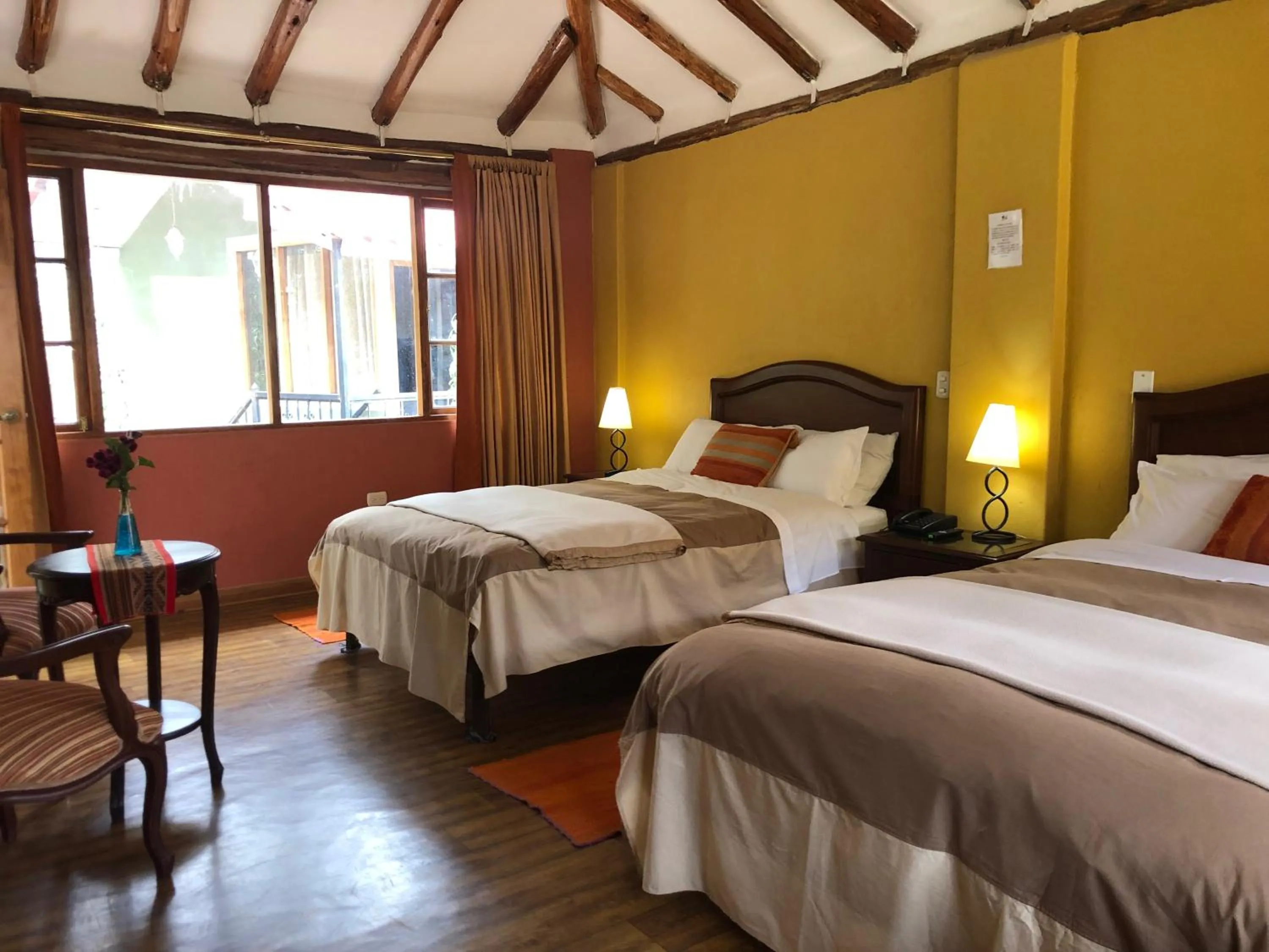 Bedroom, Bed in Hotel Pisonay Pueblo