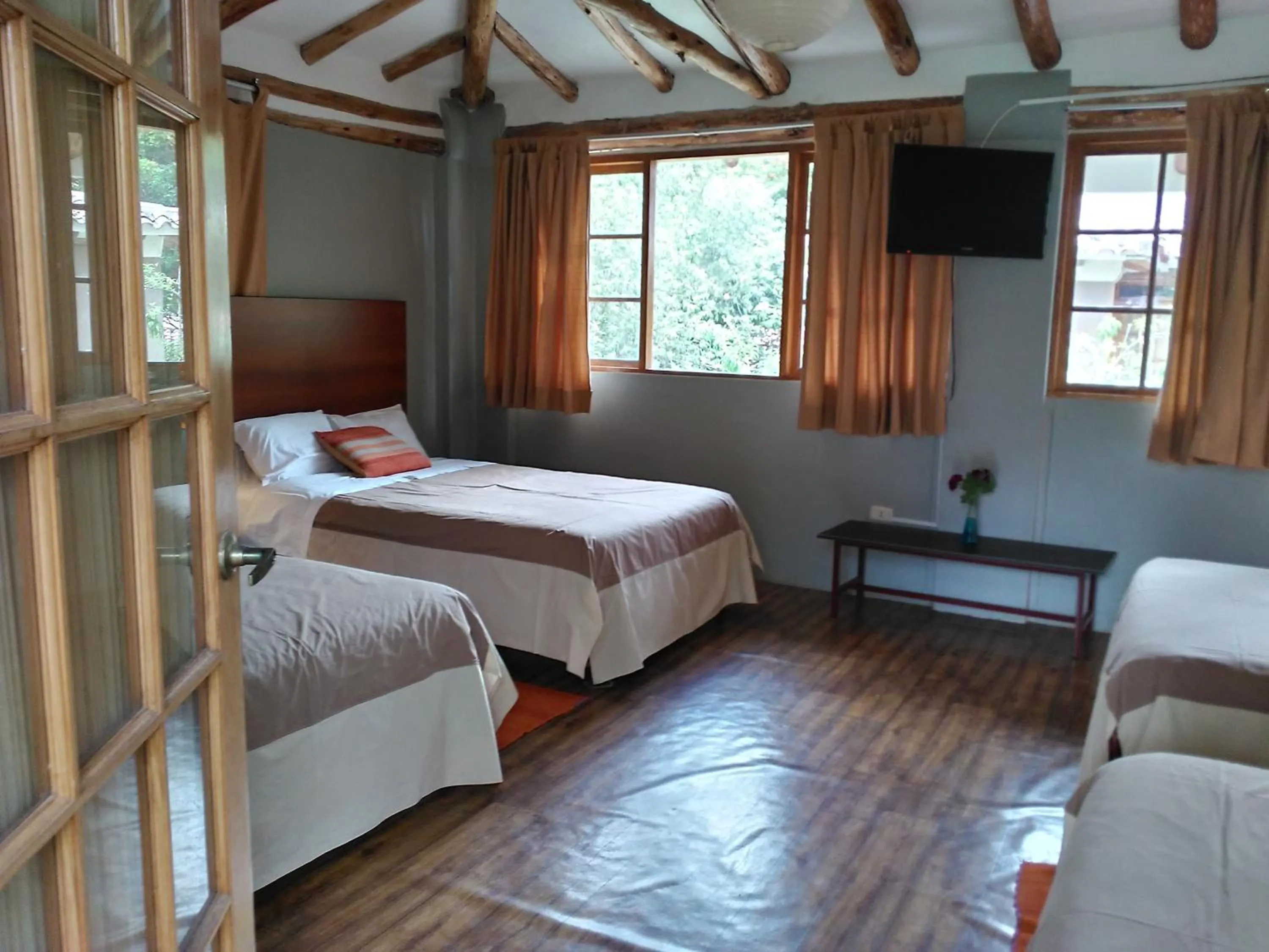 Bedroom, Bed in Hotel Pisonay Pueblo