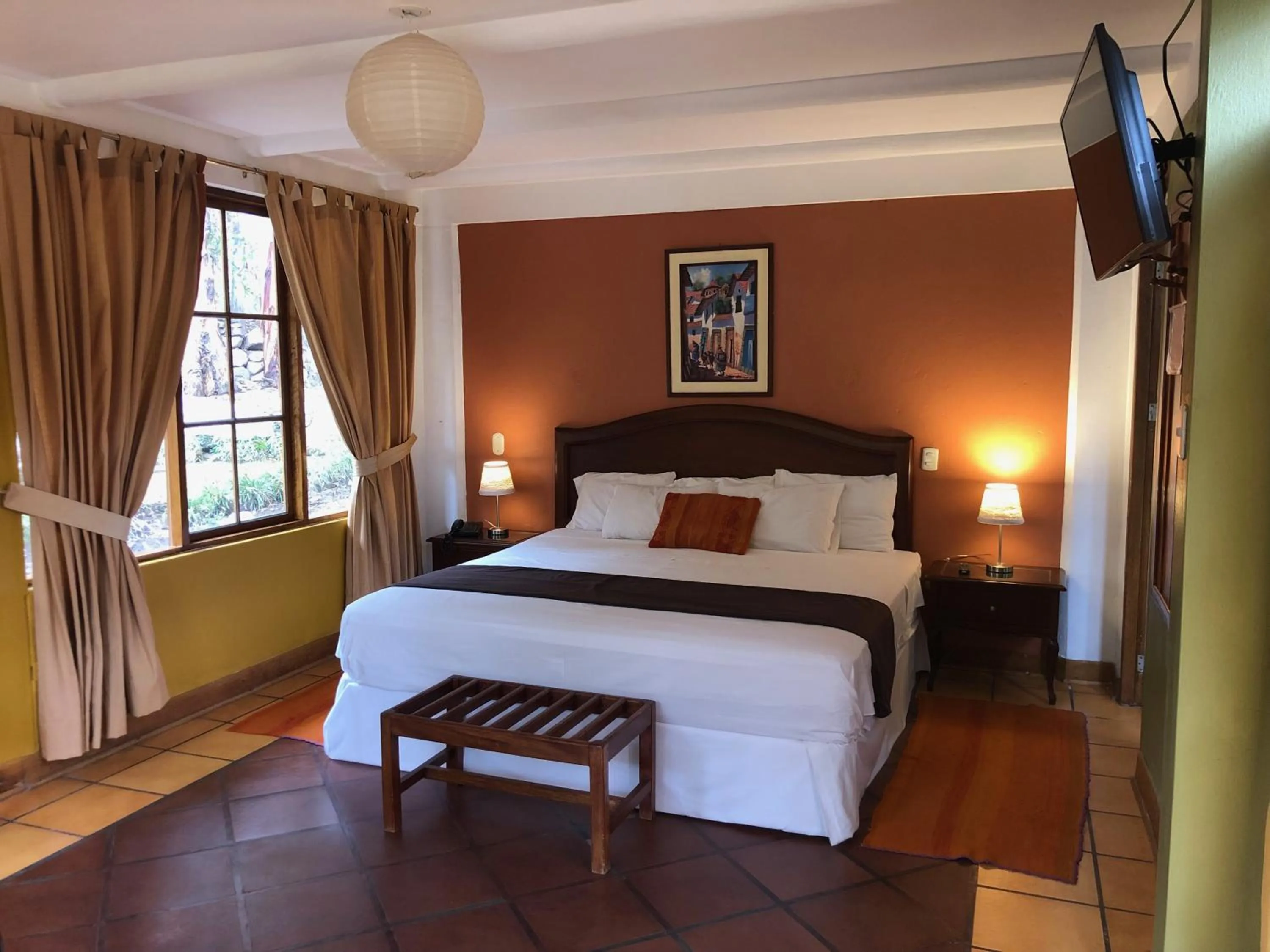 Bedroom, Bed in Hotel Pisonay Pueblo